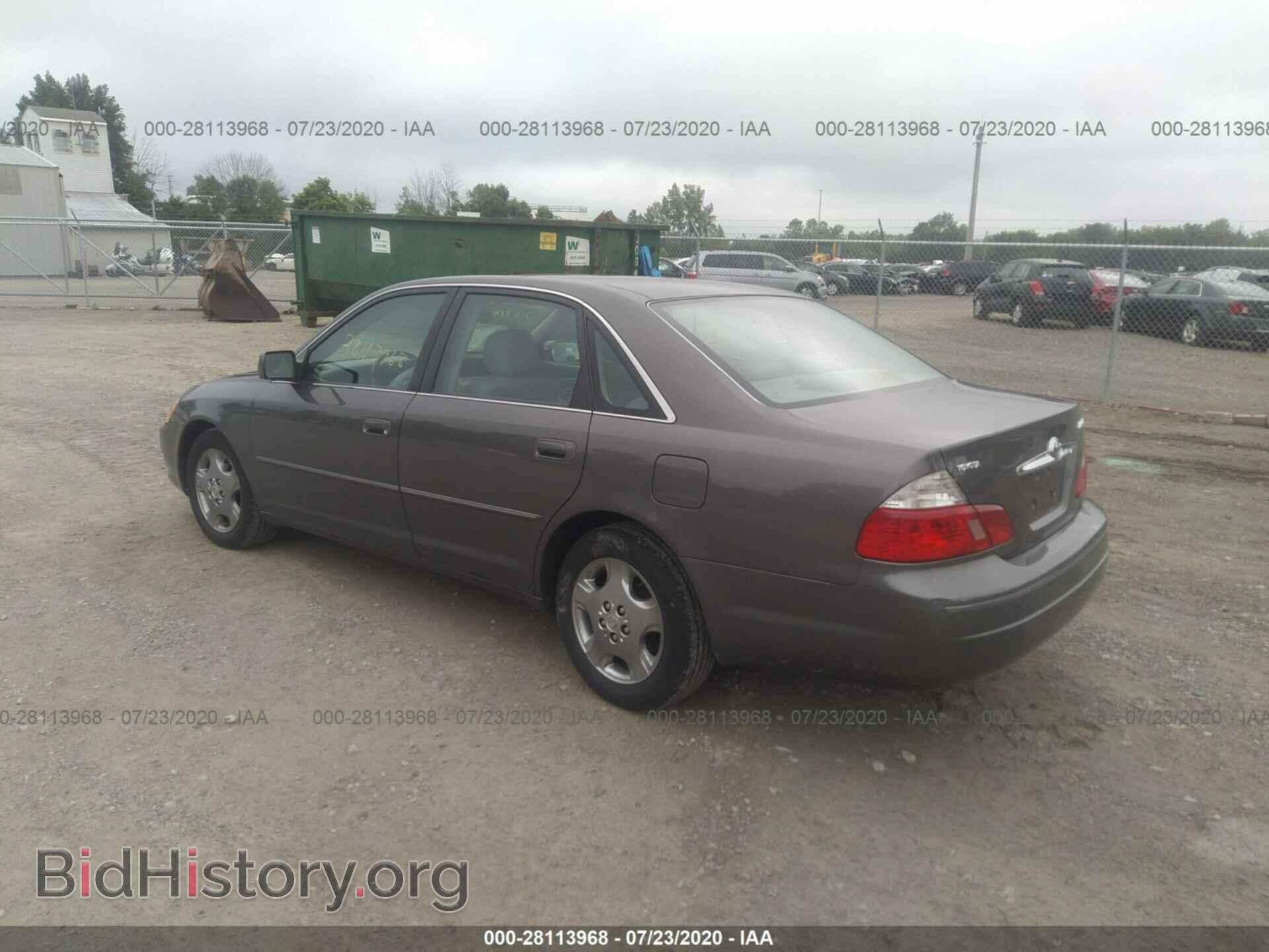 2003 TOYOTA AVALON - VIN: 4T1BF28B93U293575 - Фото 3