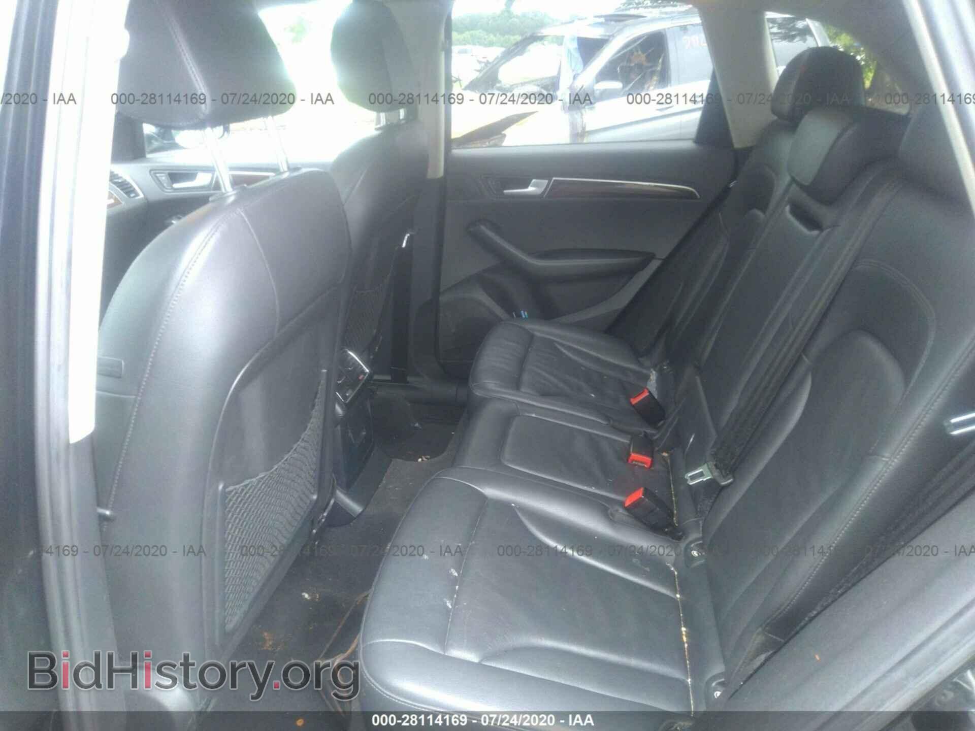 2012 AUDI Q5 - VIN: WA1CFAFP0CA025298 - Фото 8
