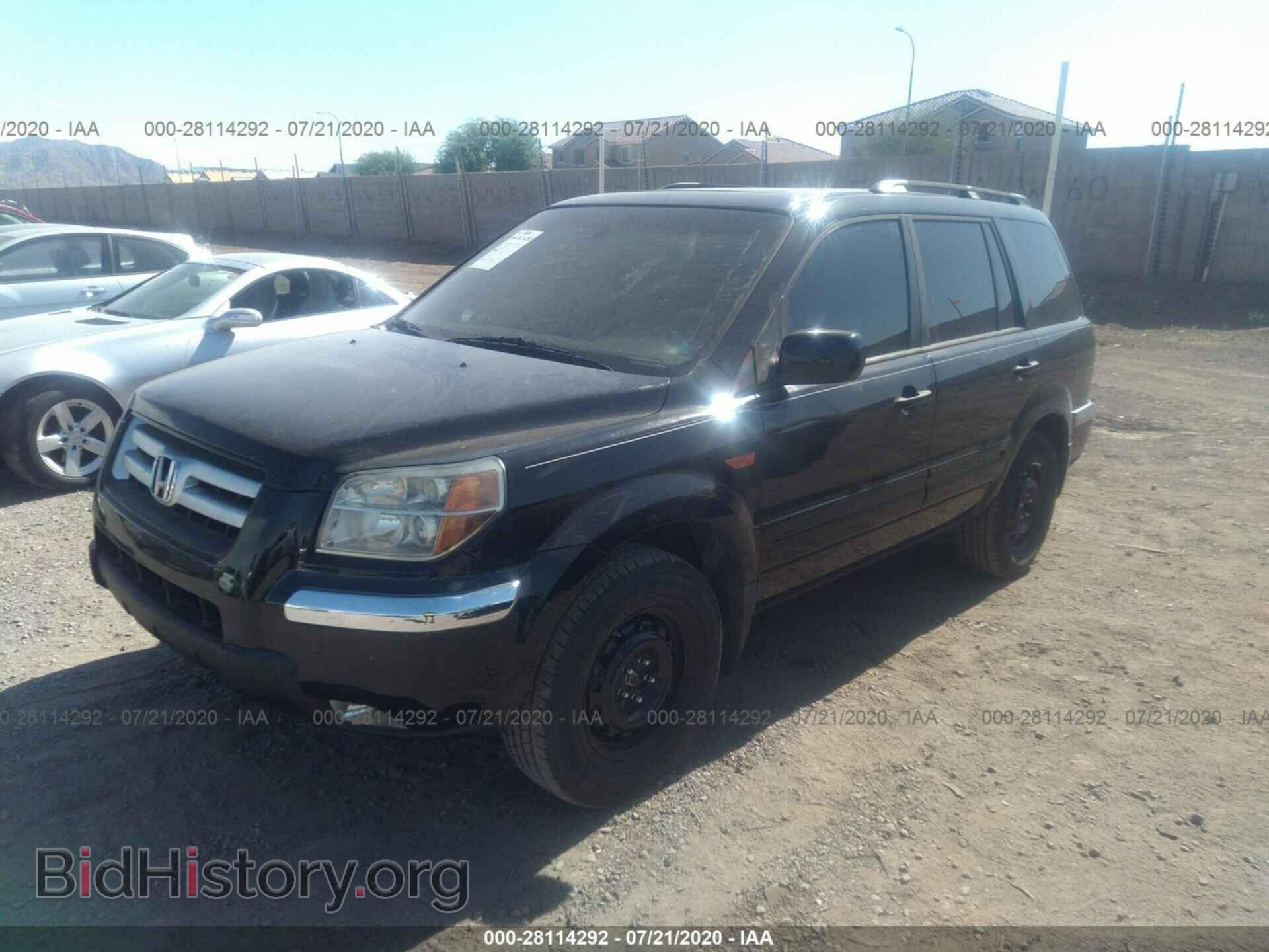 2007 HONDA PILOT - VIN: 5FNYF28507B011069 - Фото 2