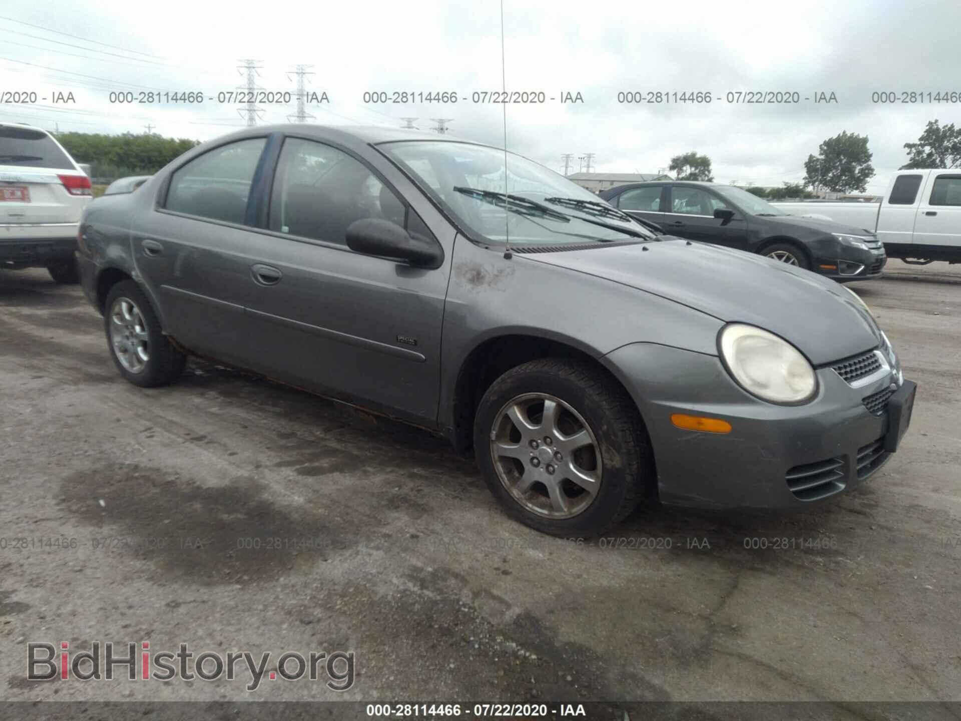 Photo 1B3ES56C95D127121 - DODGE NEON 2005