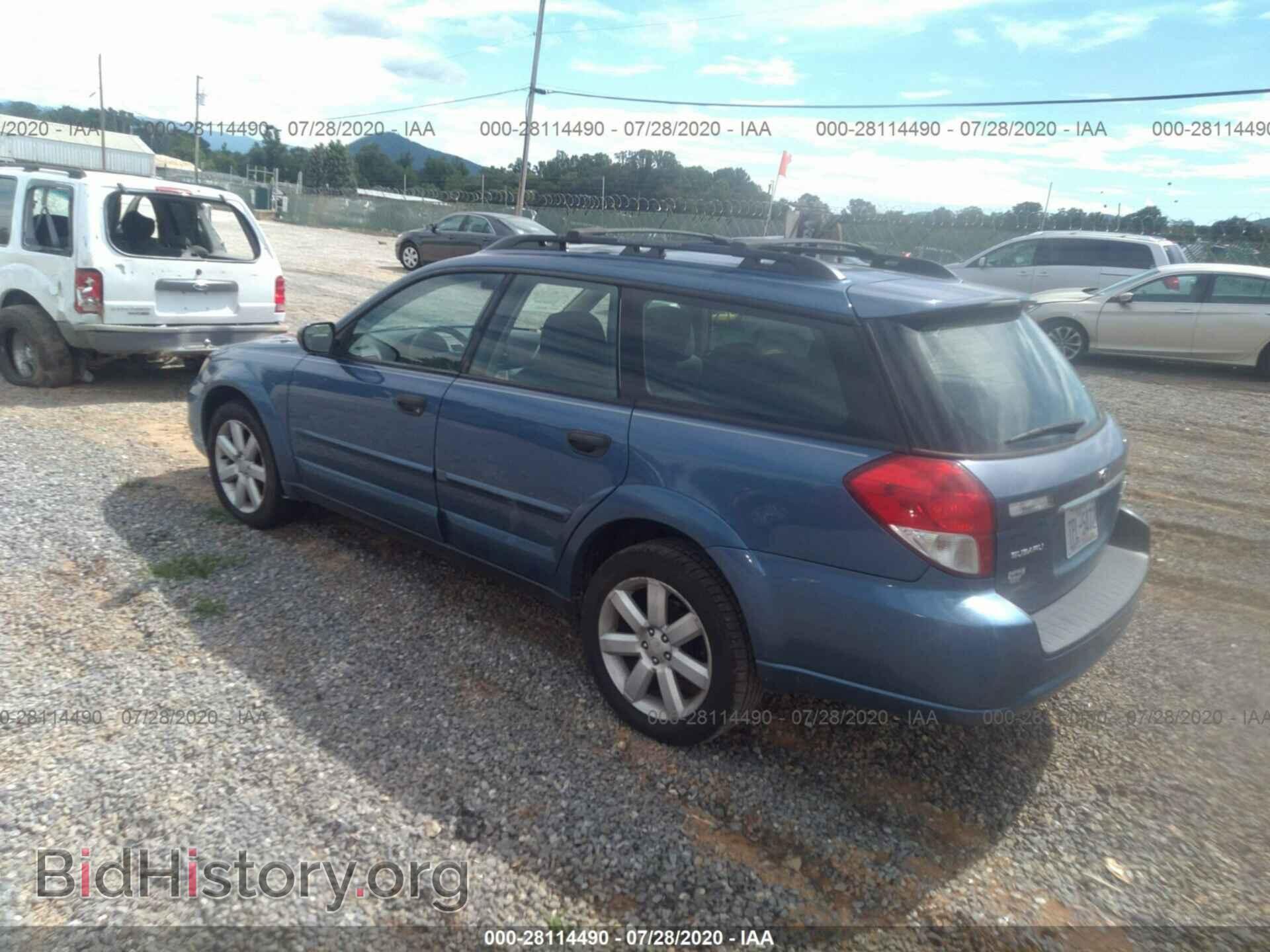 2008 SUBARU OUTBACK - VIN: 4S4BP61C587328240 - Фото 3