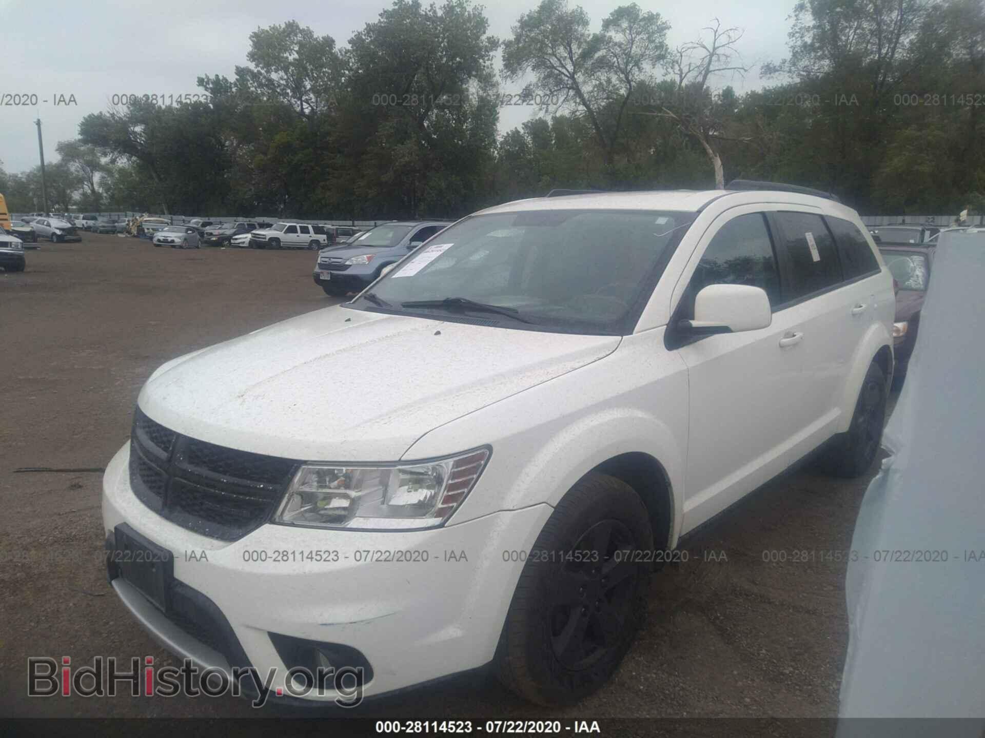 2012 DODGE JOURNEY - VIN: 3C4PDDBGXCT205952 - Фото 2