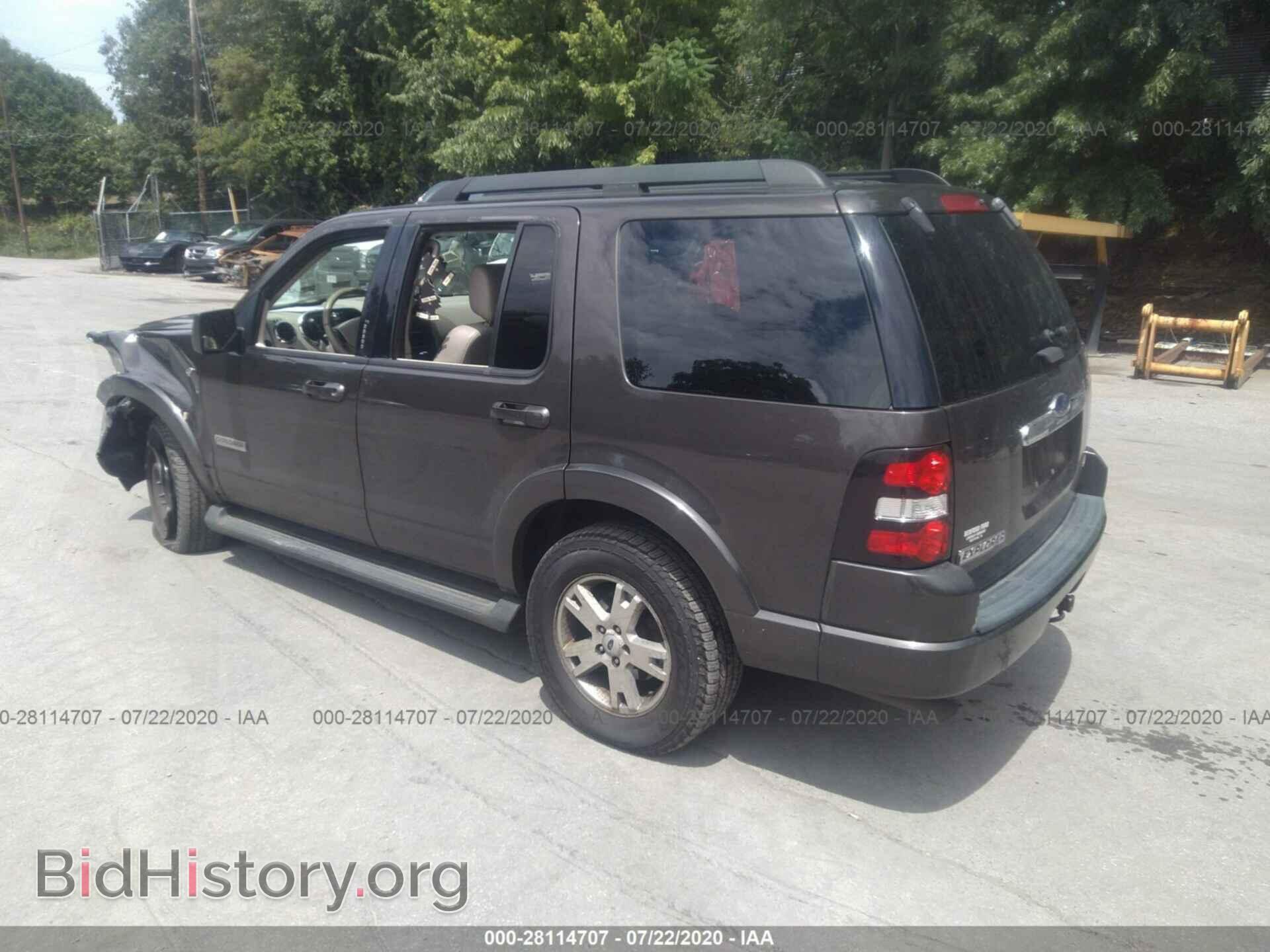 2007 FORD EXPLORER - VIN: 1FMEU73837UB31894 - Фото 3