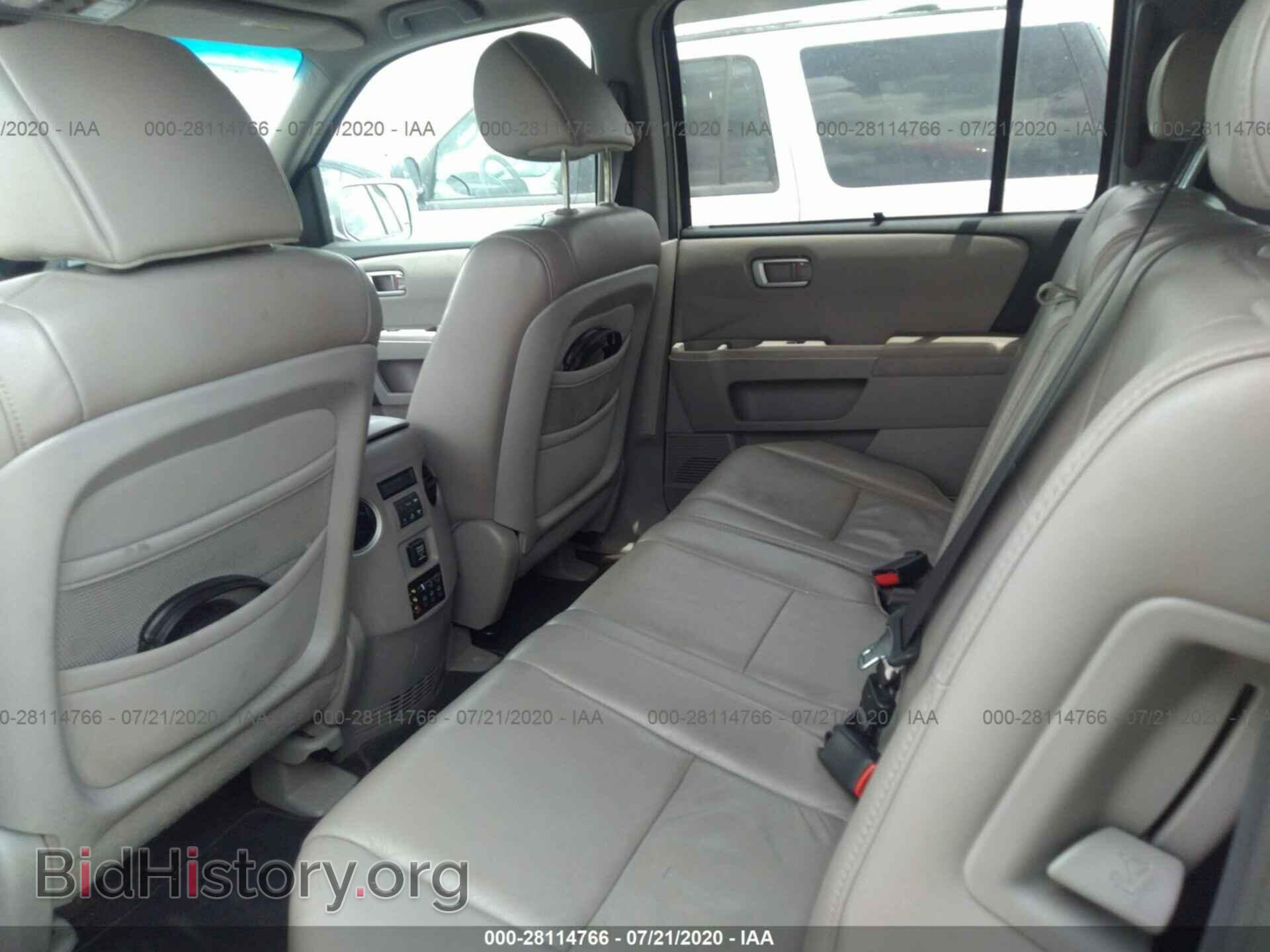 2011 HONDA PILOT - VIN: 5FNYF3H92BB019739 - Фото 8