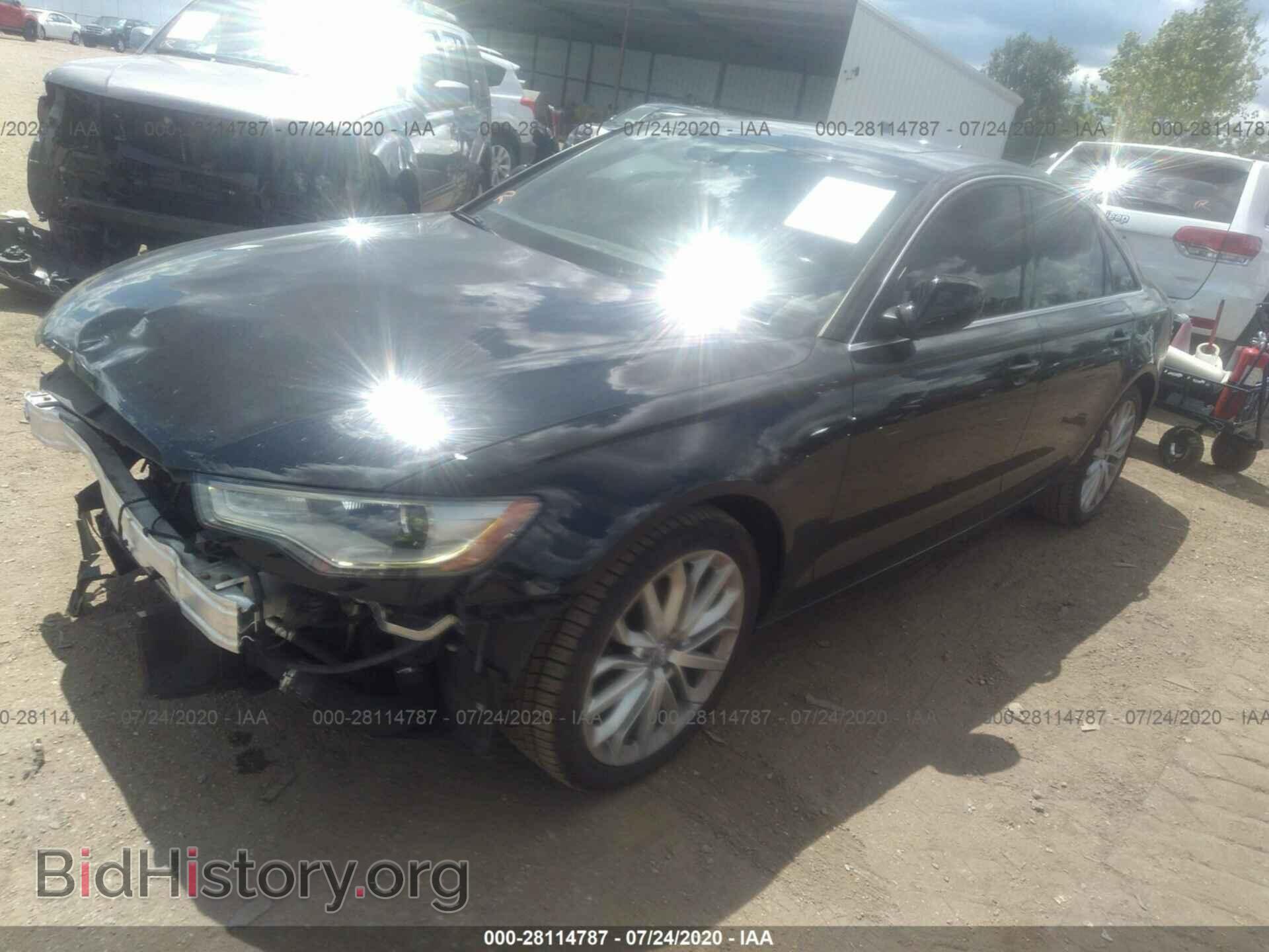 2014 AUDI A6 - VIN: WAUCFAFC4EN090358 - Фото 2