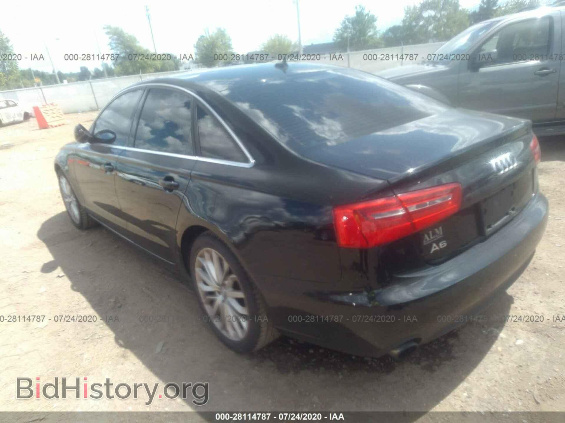2014 AUDI A6 - VIN: WAUCFAFC4EN090358 - Фото 3