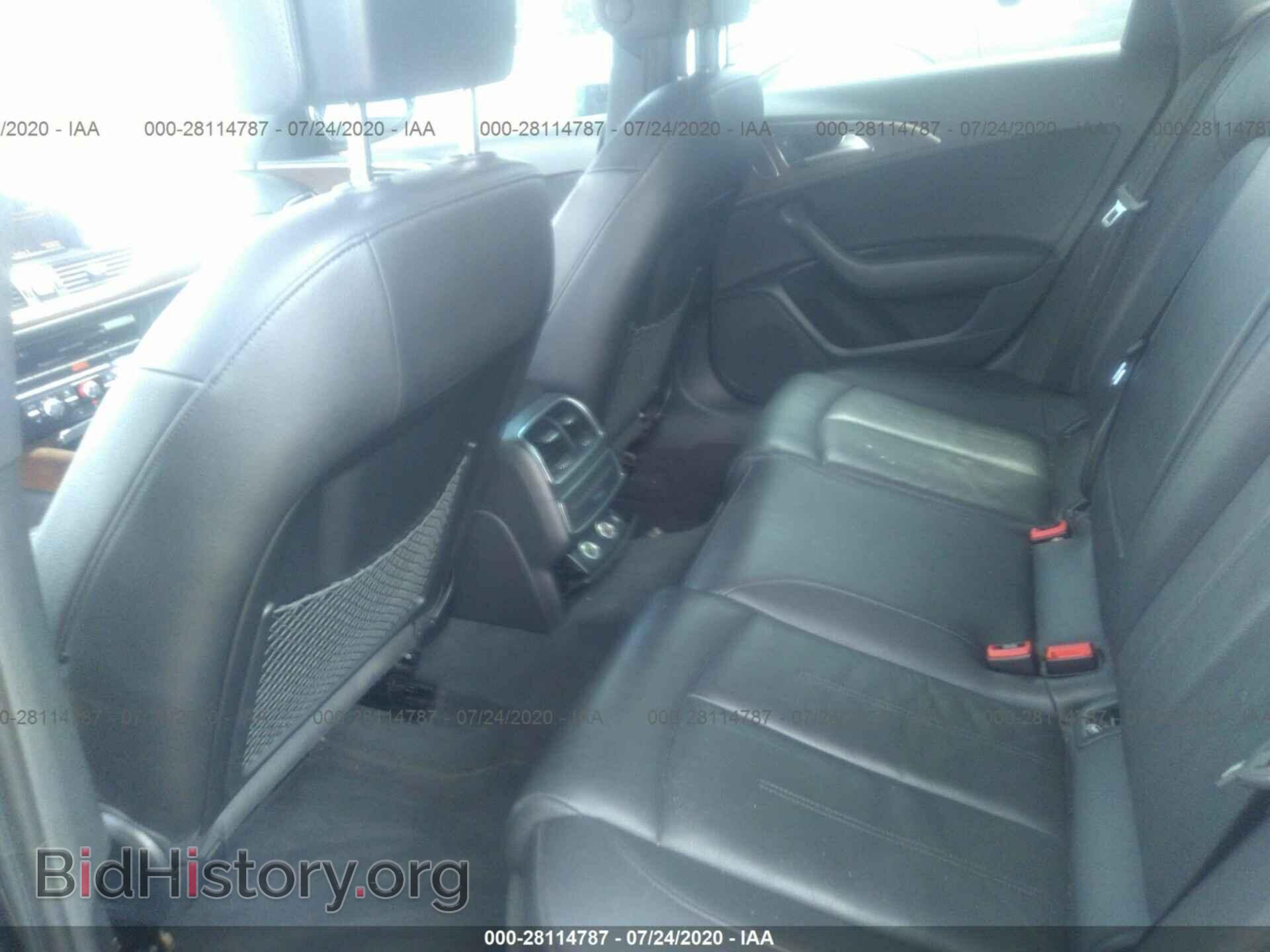 2014 AUDI A6 - VIN: WAUCFAFC4EN090358 - Фото 8