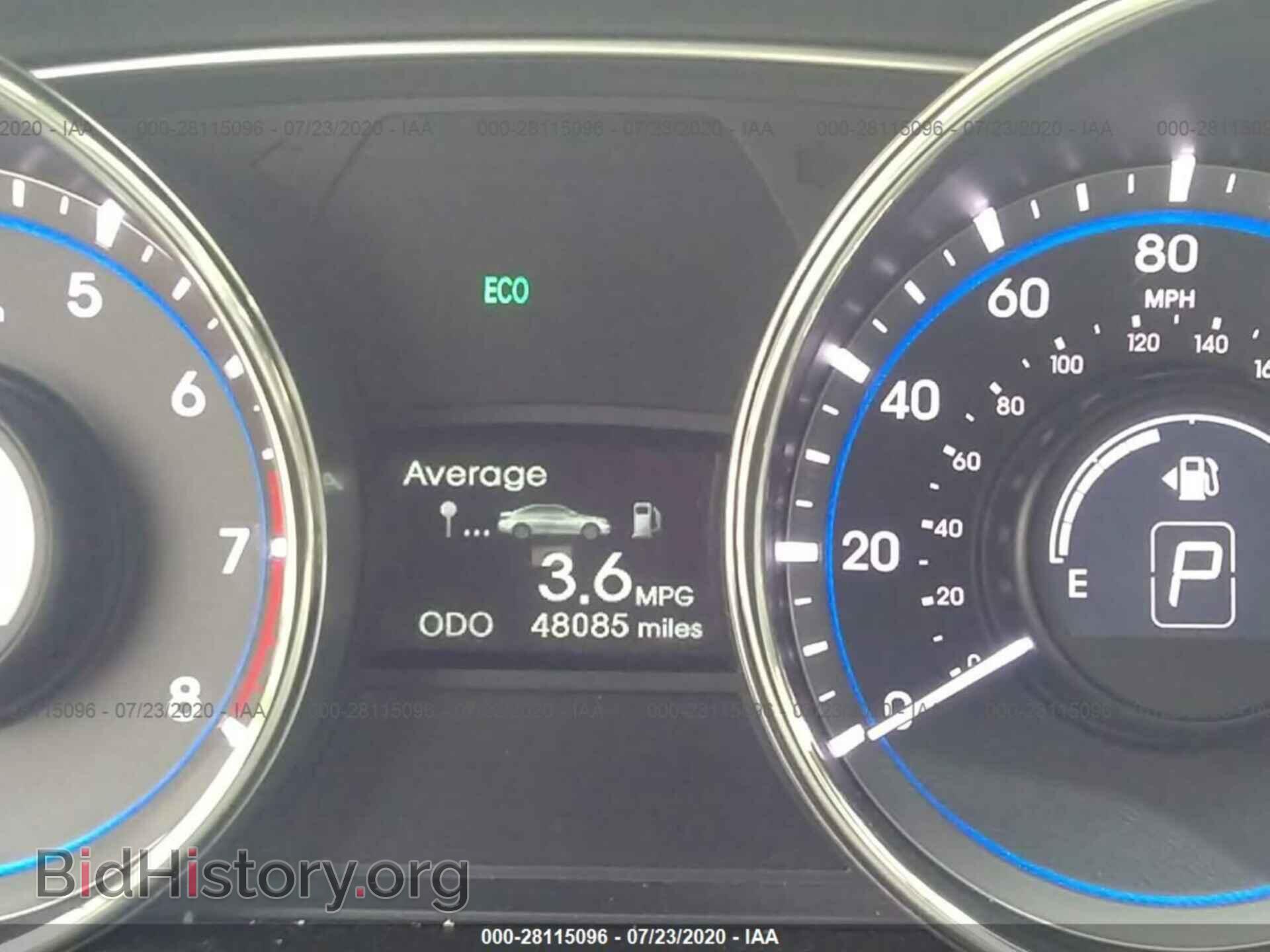2012 HYUNDAI SONATA - VIN: 5NPEC4AC9CH349856 - Фото 7