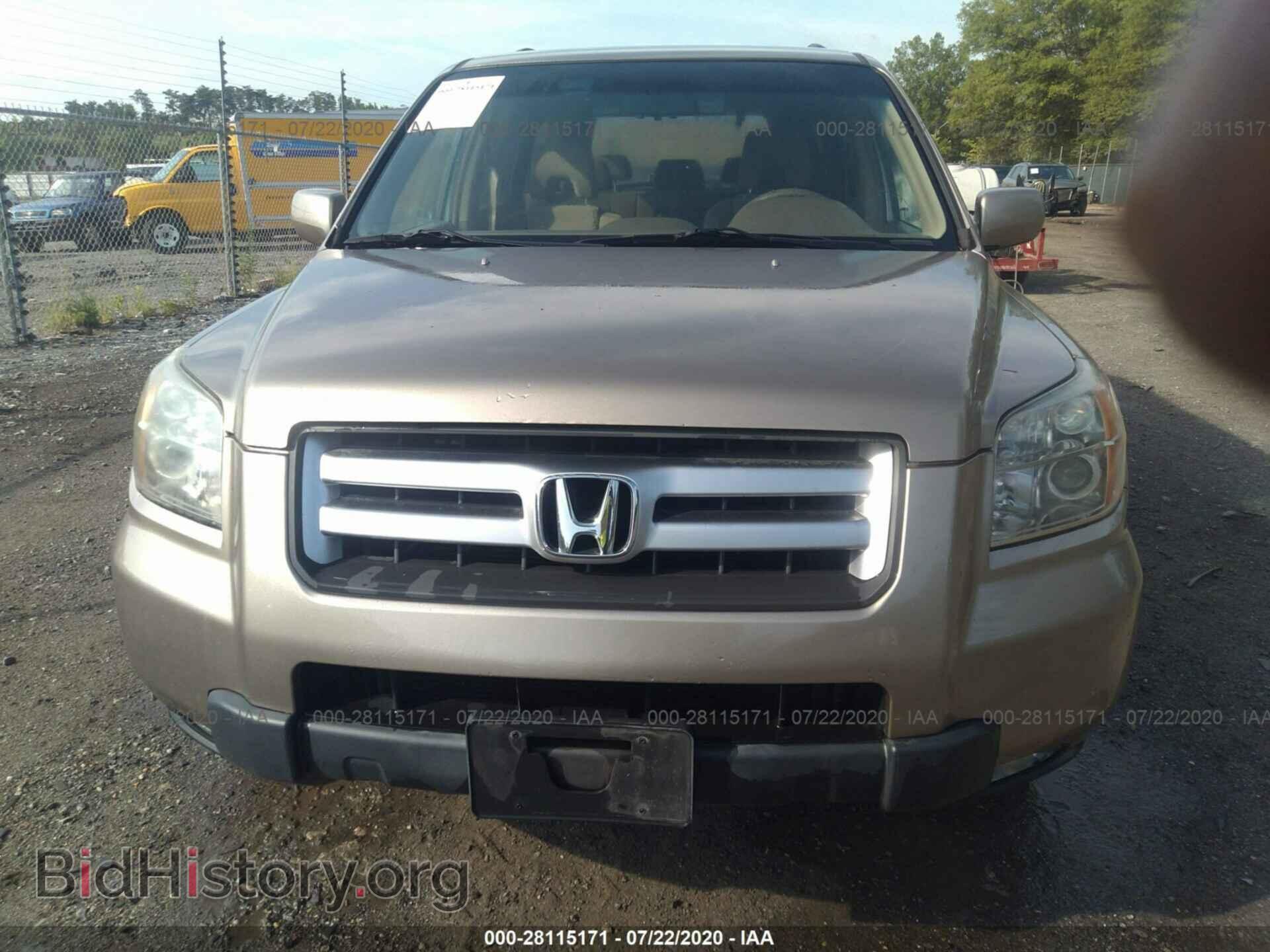 2006 HONDA PILOT - VIN: 5FNYF18426B000350 - Фото 6