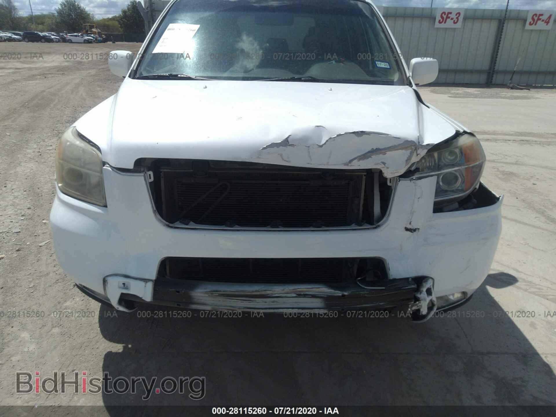 2007 HONDA PILOT - VIN: 5FNYF28507B020211 - Photo 6