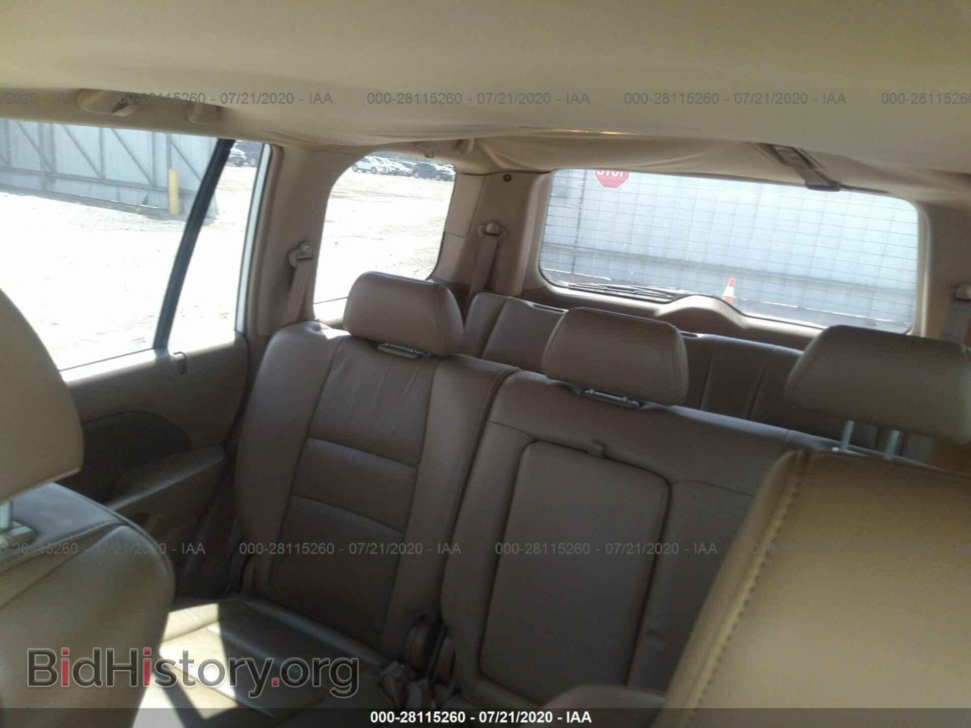 2007 HONDA PILOT - VIN: 5FNYF28507B020211 - Photo 8