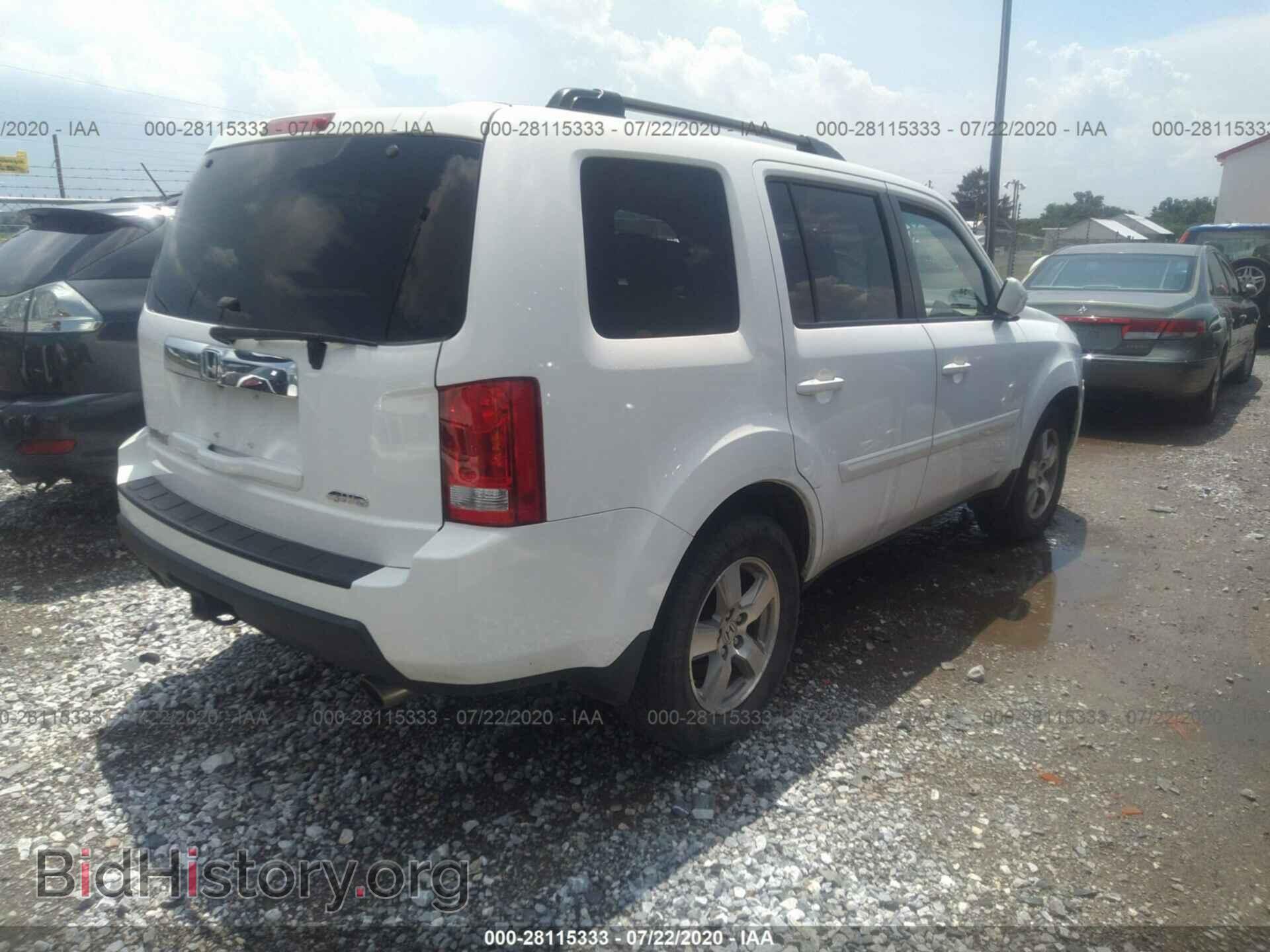 2011 HONDA PILOT - VIN: 5FNYF4H50BB077061 - Фото 4