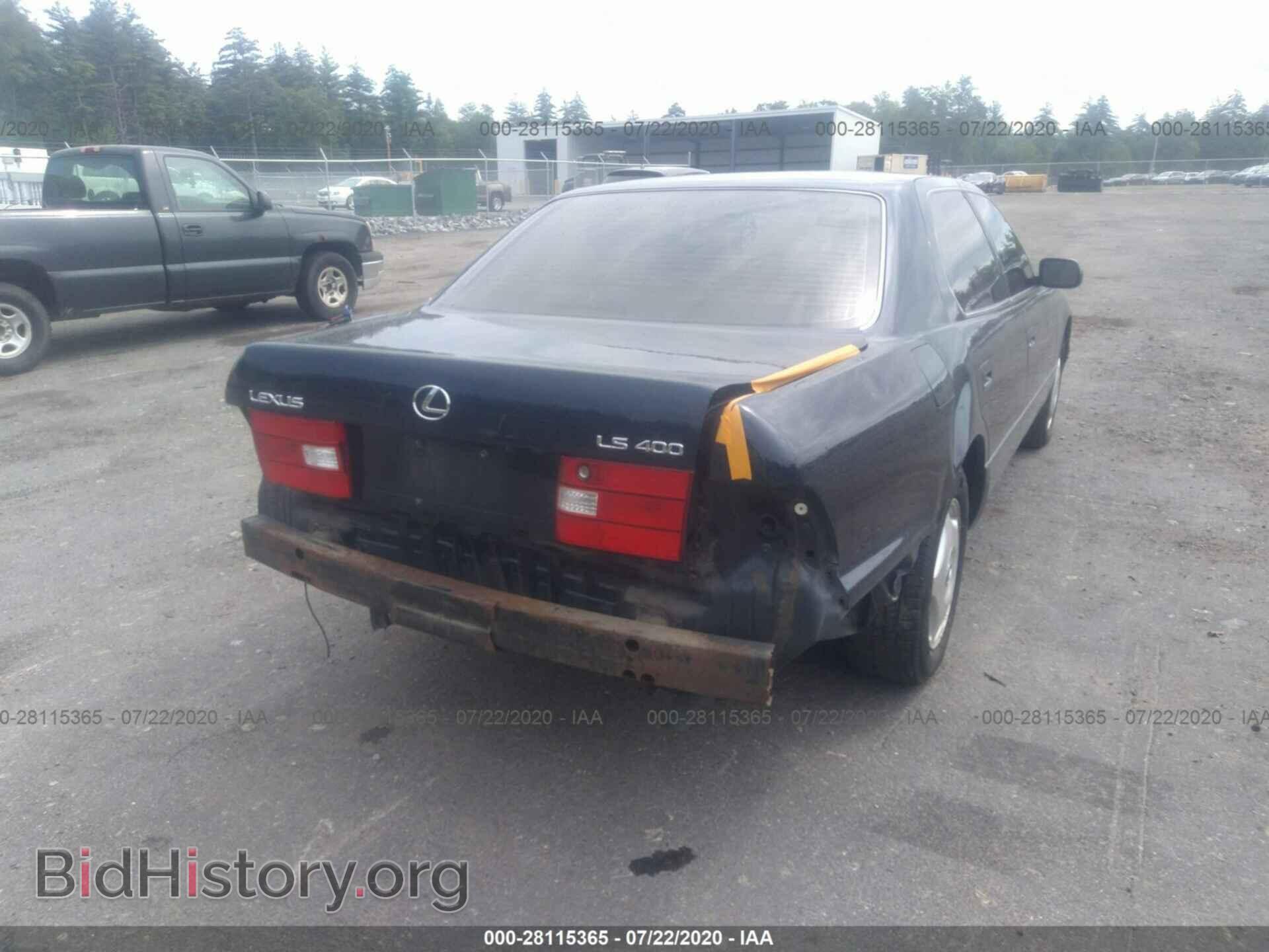 1999 LEXUS LS - VIN: JT8BH28F8X0154261 - Фото 6
