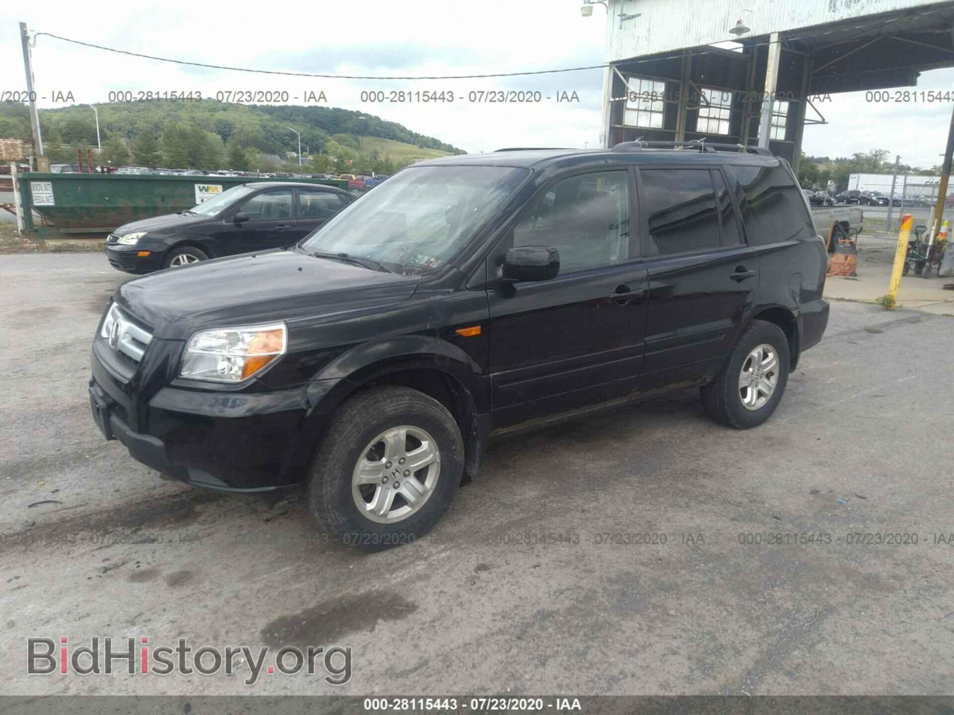 2008 HONDA PILOT - VIN: 5FNYF18268B044112 - Фото 2