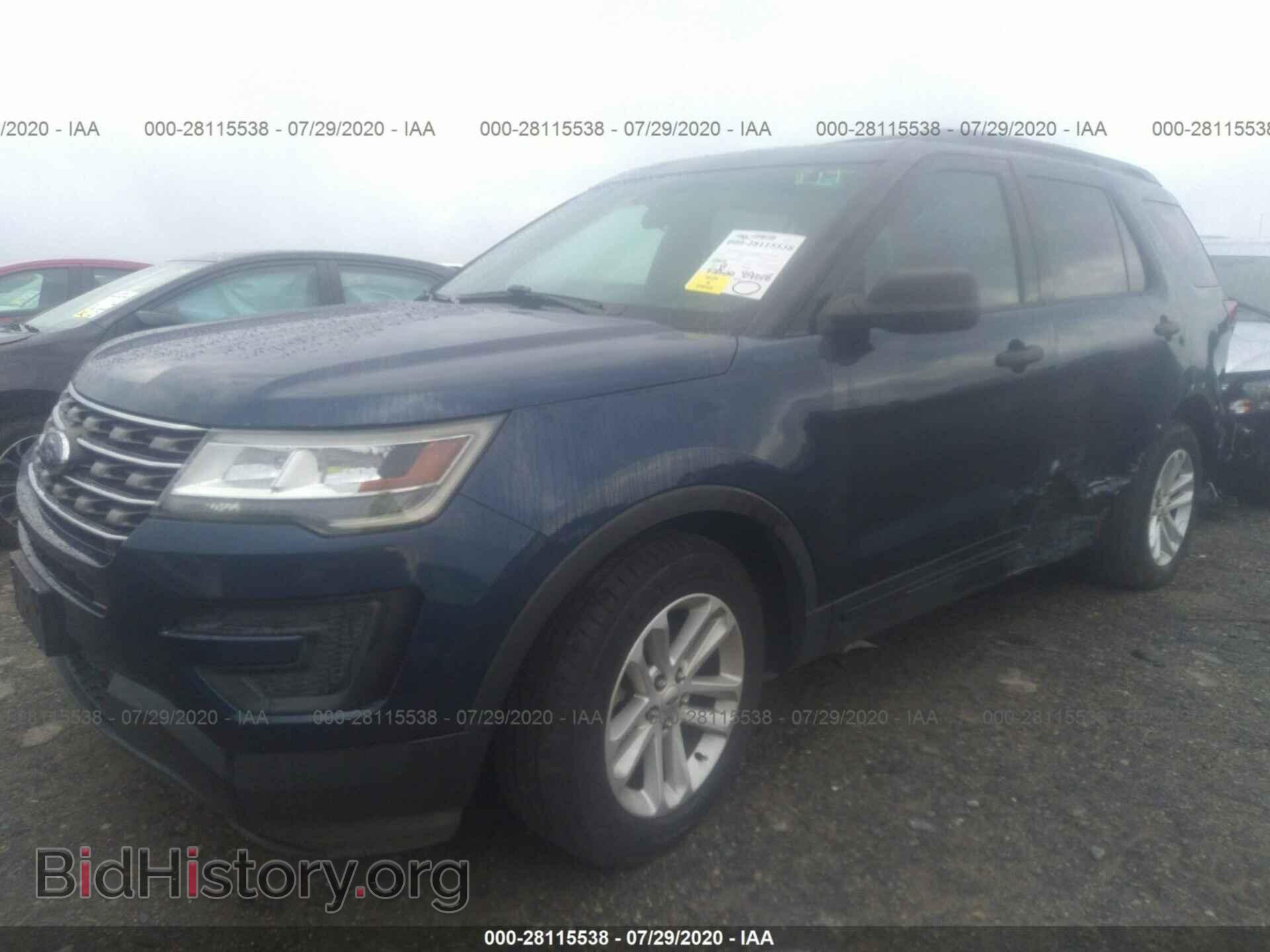 2016 FORD EXPLORER - VIN: 1FM5K7B86GGA50099 - Photo 2