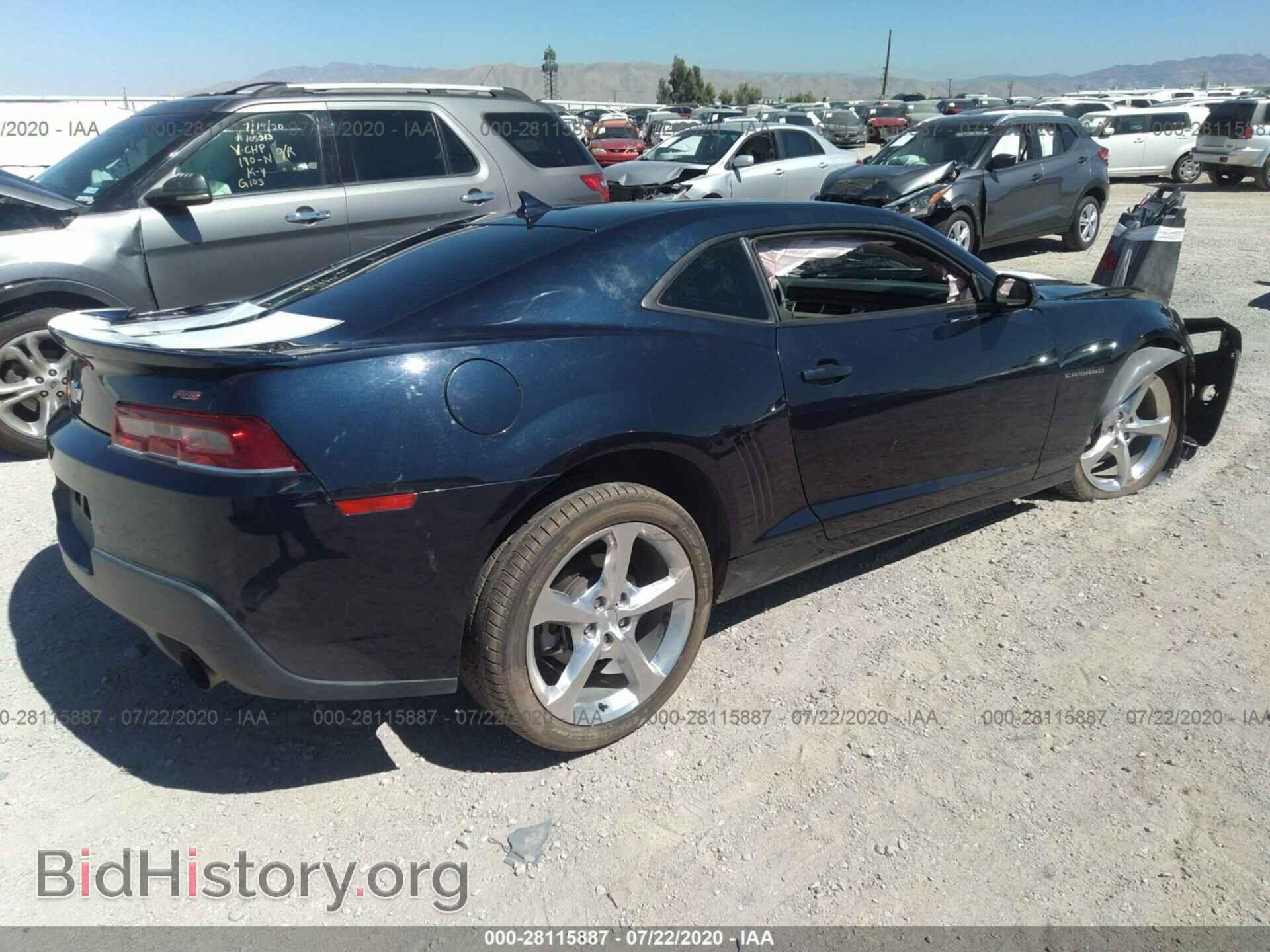 2015 CHEVROLET CAMARO - VIN: 2G1FF1E39F9182435 - Фото 4