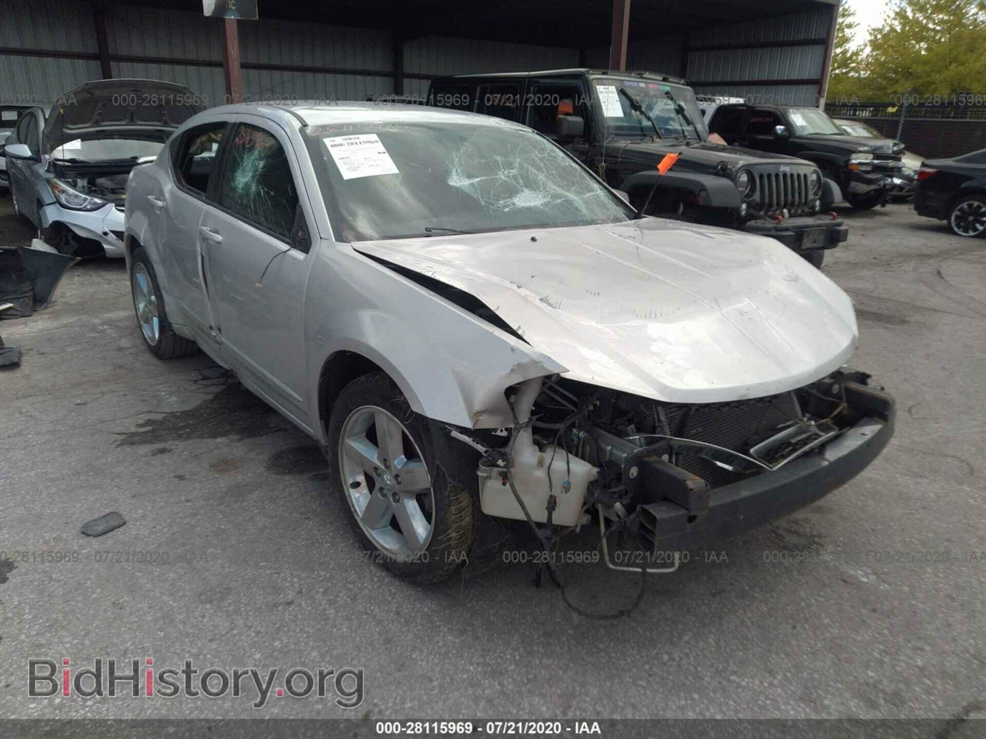 Photo 1C3CDZAB2CN182110 - DODGE AVENGER 2012