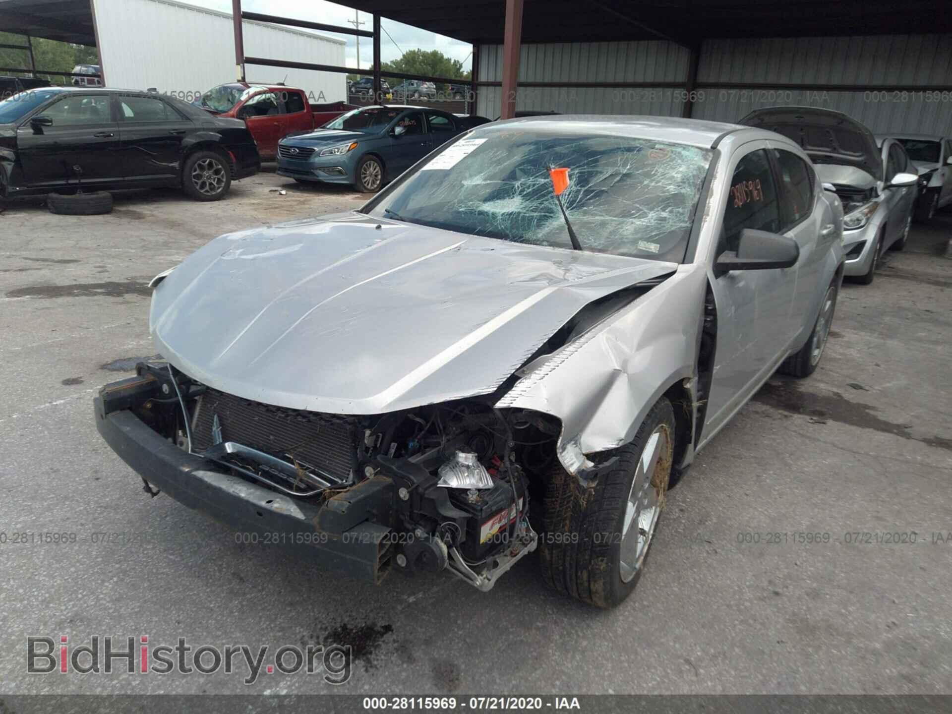 2012 DODGE AVENGER - VIN: 1C3CDZAB2CN182110 - Photo 2