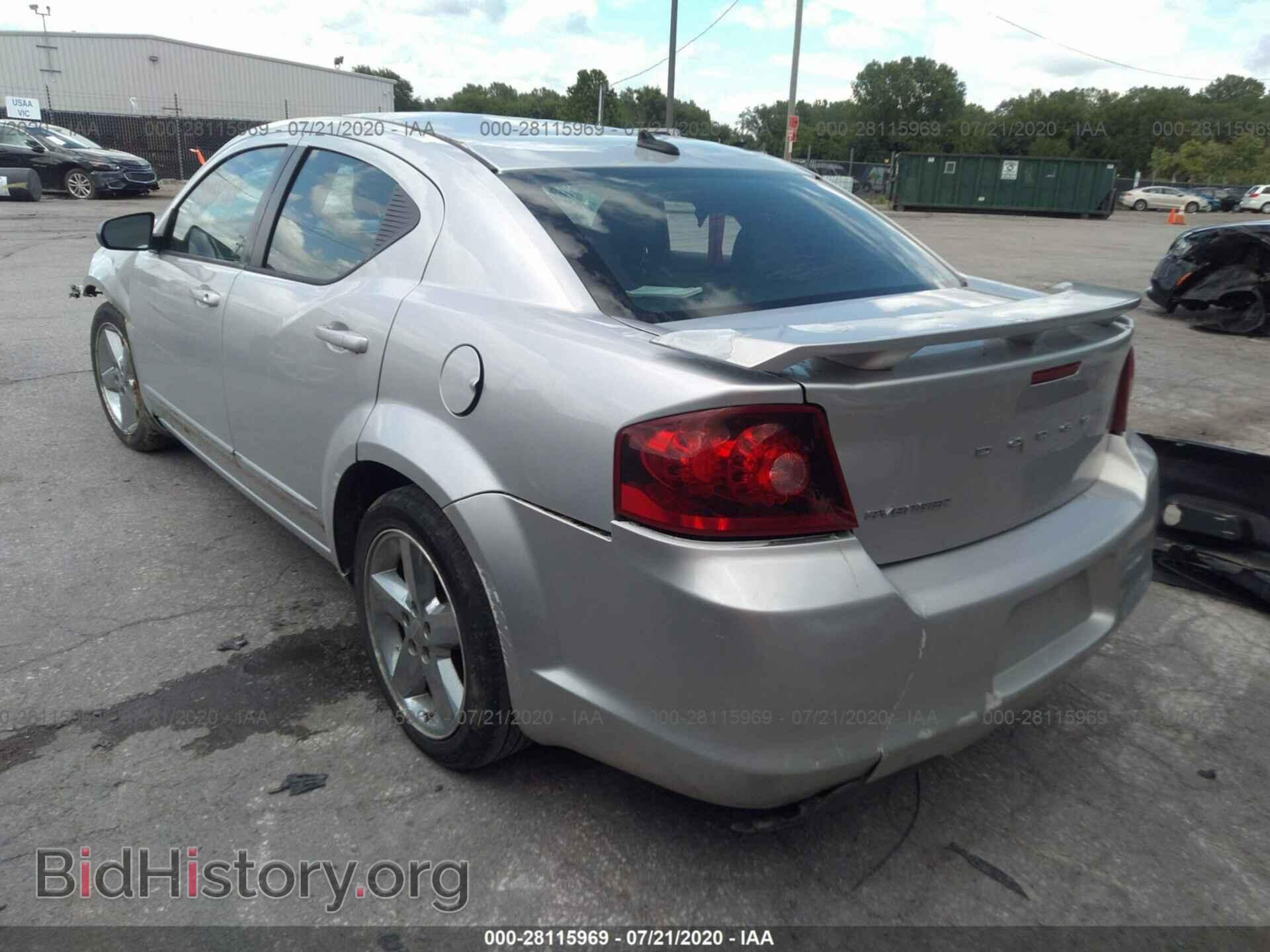 2012 DODGE AVENGER - VIN: 1C3CDZAB2CN182110 - Photo 3