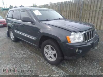 2006 Jeep GRAND CHEROKEE Limited, синий — VIN 1J8HR58256C355287, IAAI