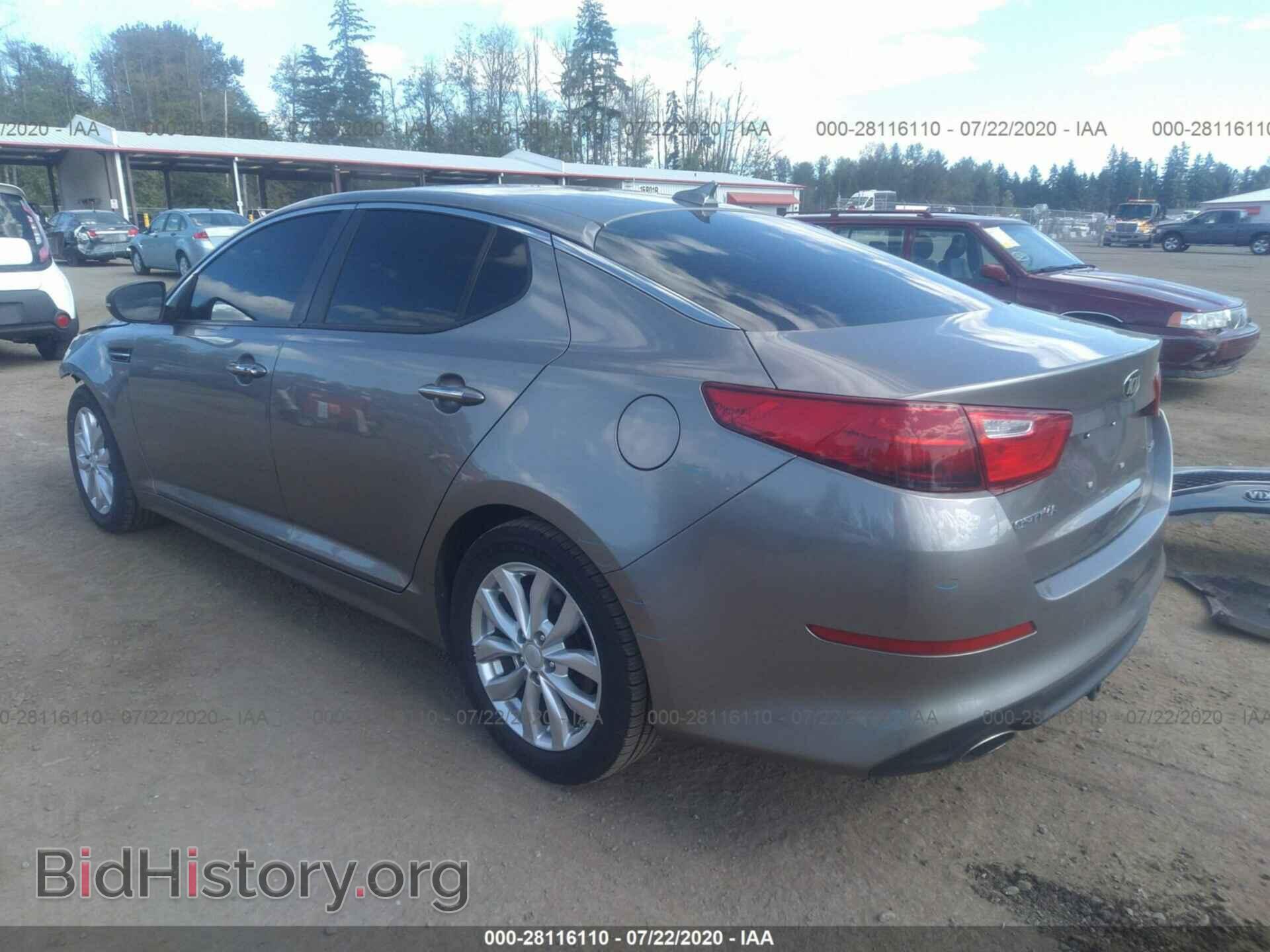 2015 KIA OPTIMA - VIN: 5XXGN4A7XFG474211 - Фото 3