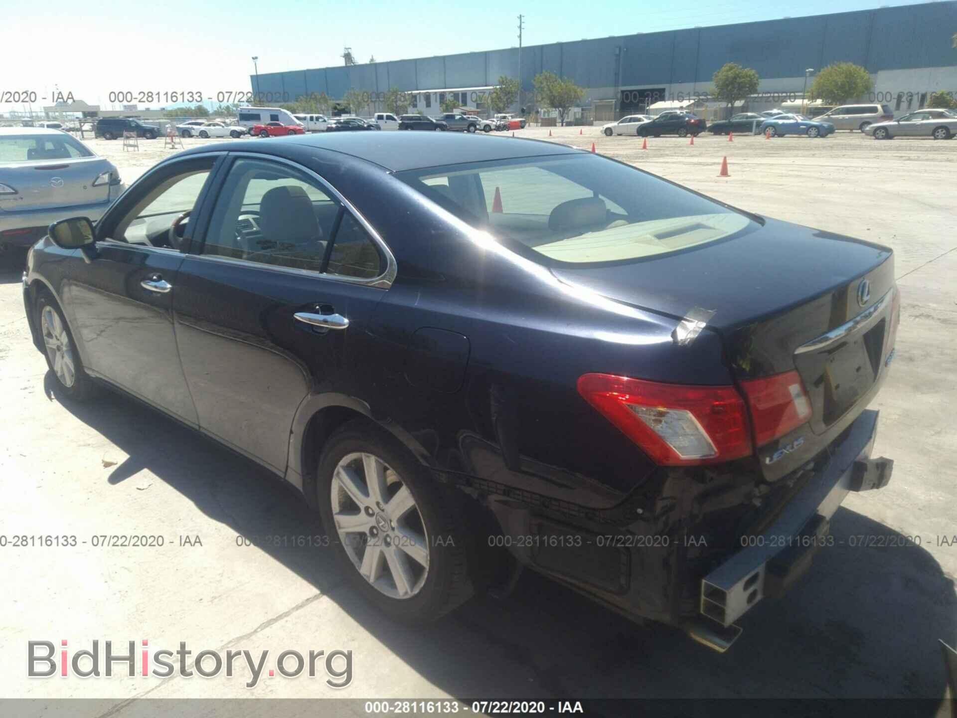 2009 LEXUS ES 350 - VIN: JTHBJ46G292322821 - Фото 3