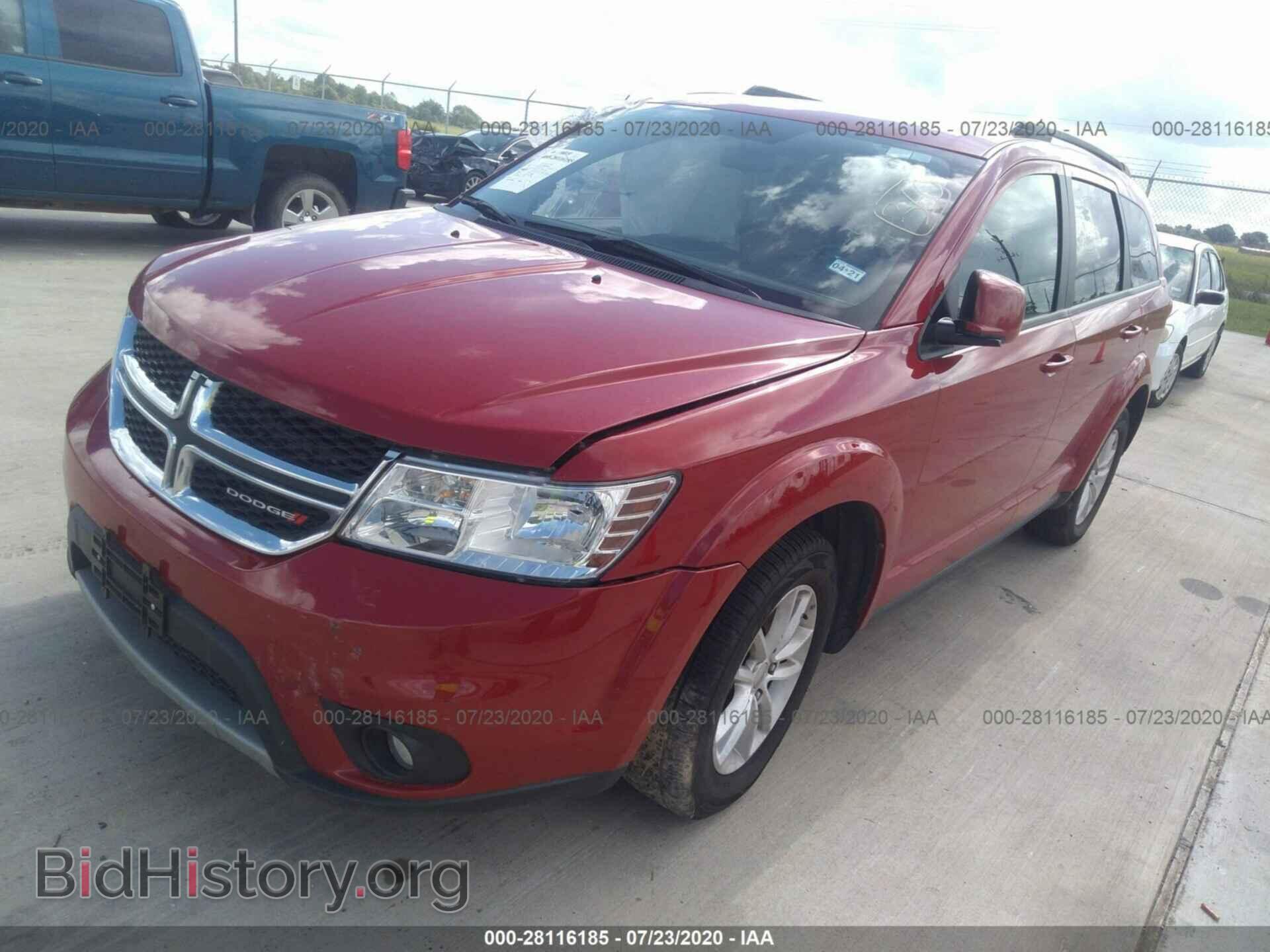 2016 DODGE JOURNEY - VIN: 3C4PDCBG5GT100428 - Фото 2