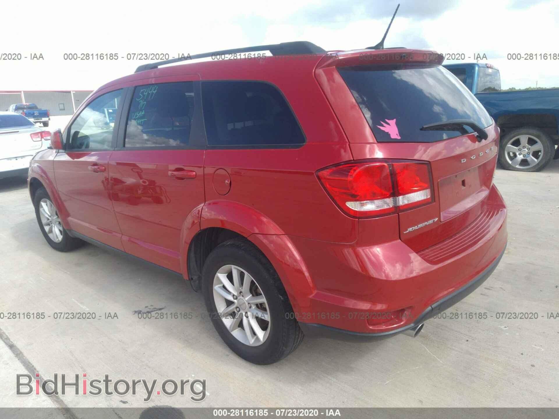 2016 DODGE JOURNEY - VIN: 3C4PDCBG5GT100428 - Фото 3