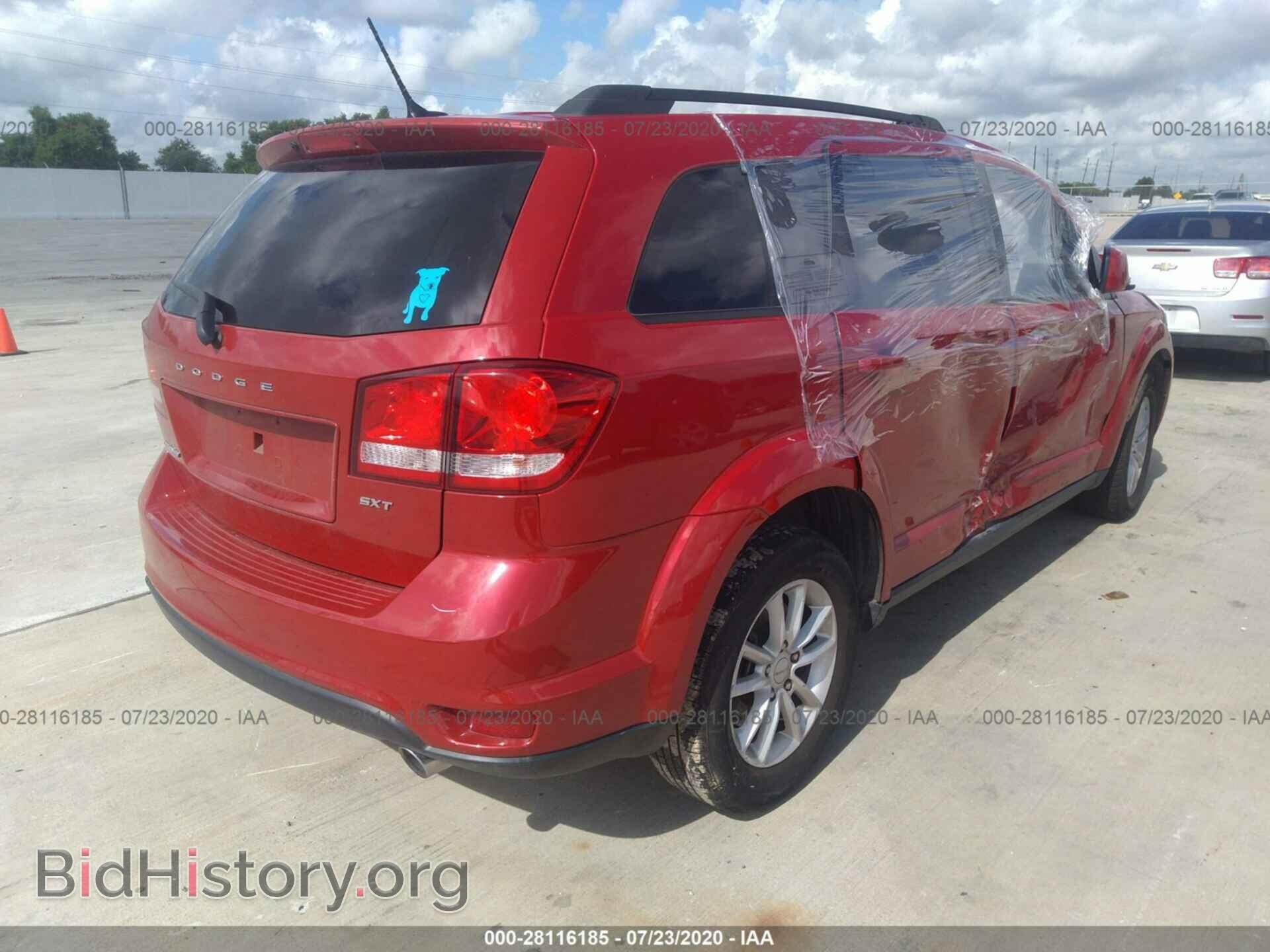 2016 DODGE JOURNEY - VIN: 3C4PDCBG5GT100428 - Фото 4