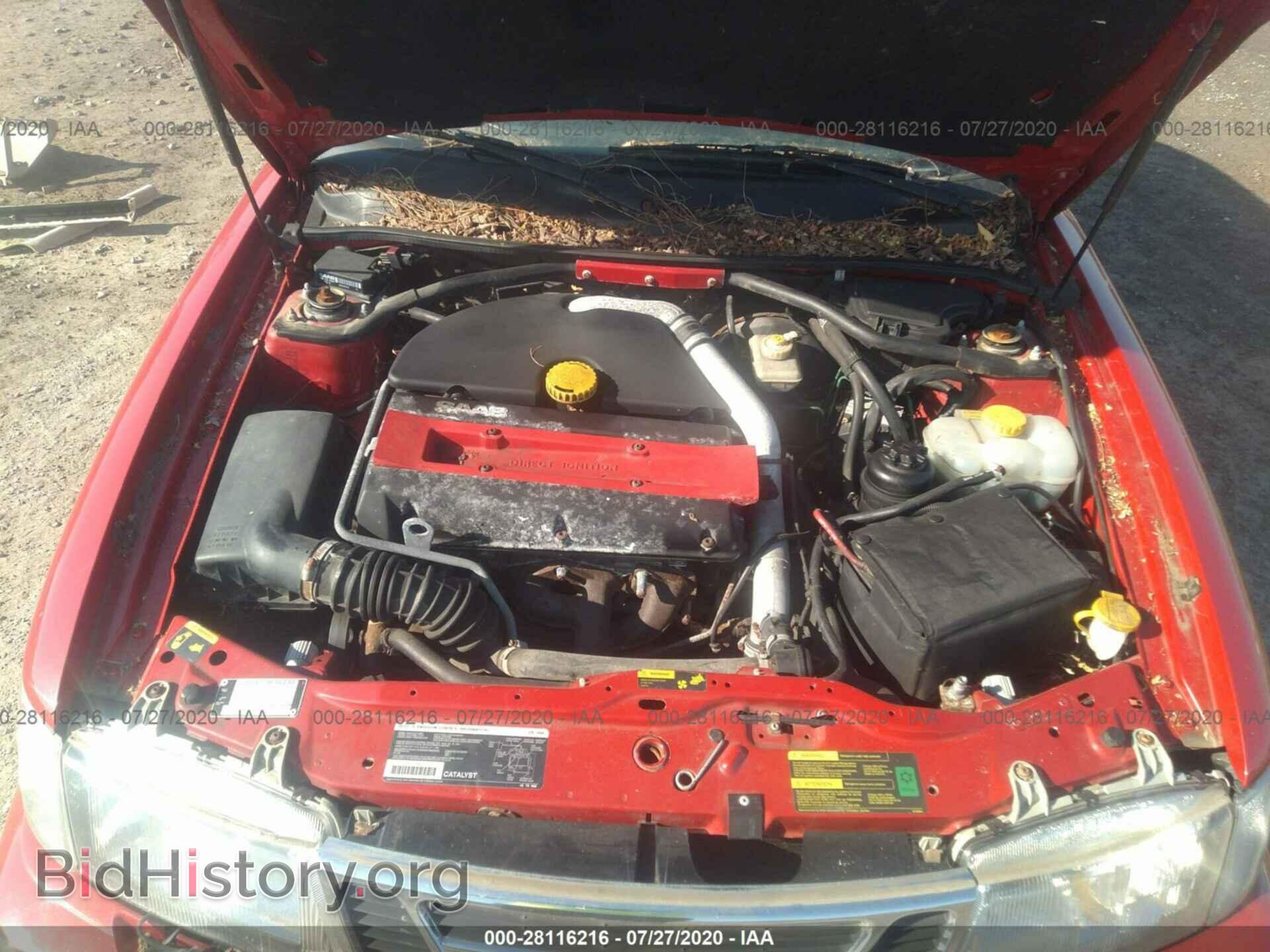 1998 SAAB 900 - VIN: YS3DD35N5W2014879 - Фото 10