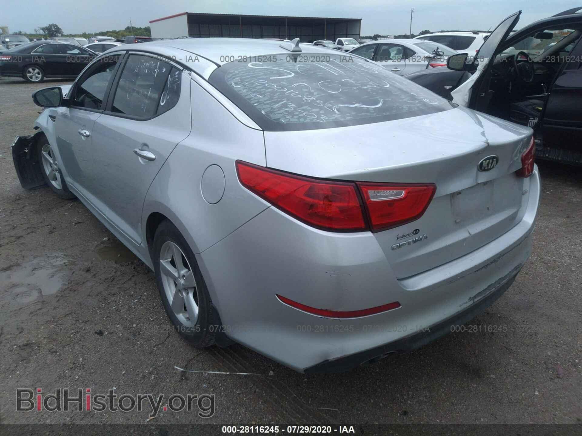 2015 KIA OPTIMA - VIN: 5XXGM4A75FG464396 - Фото 3