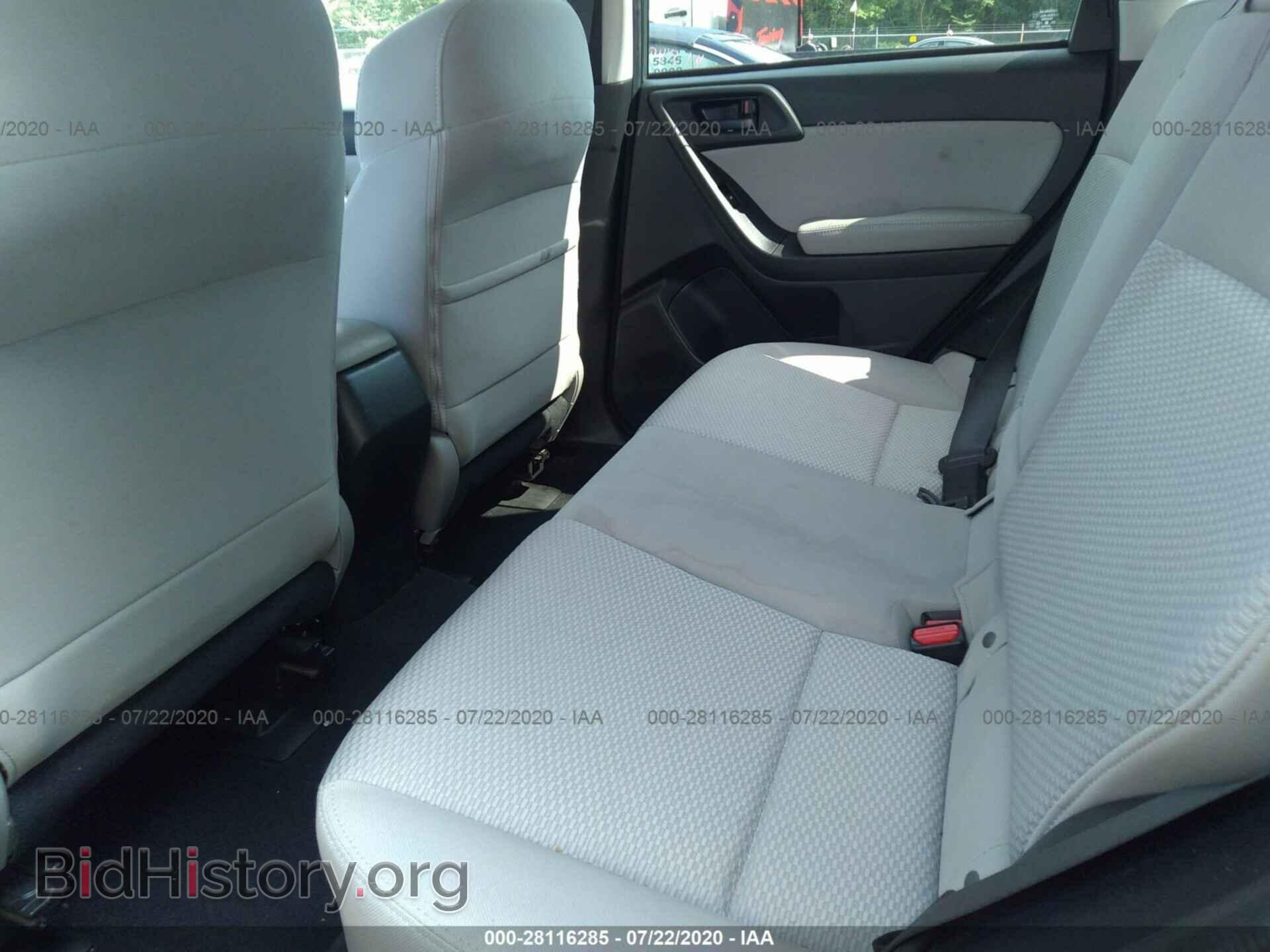2016 SUBARU FORESTER - VIN: JF2SJADC3GH498966 - Фото 8