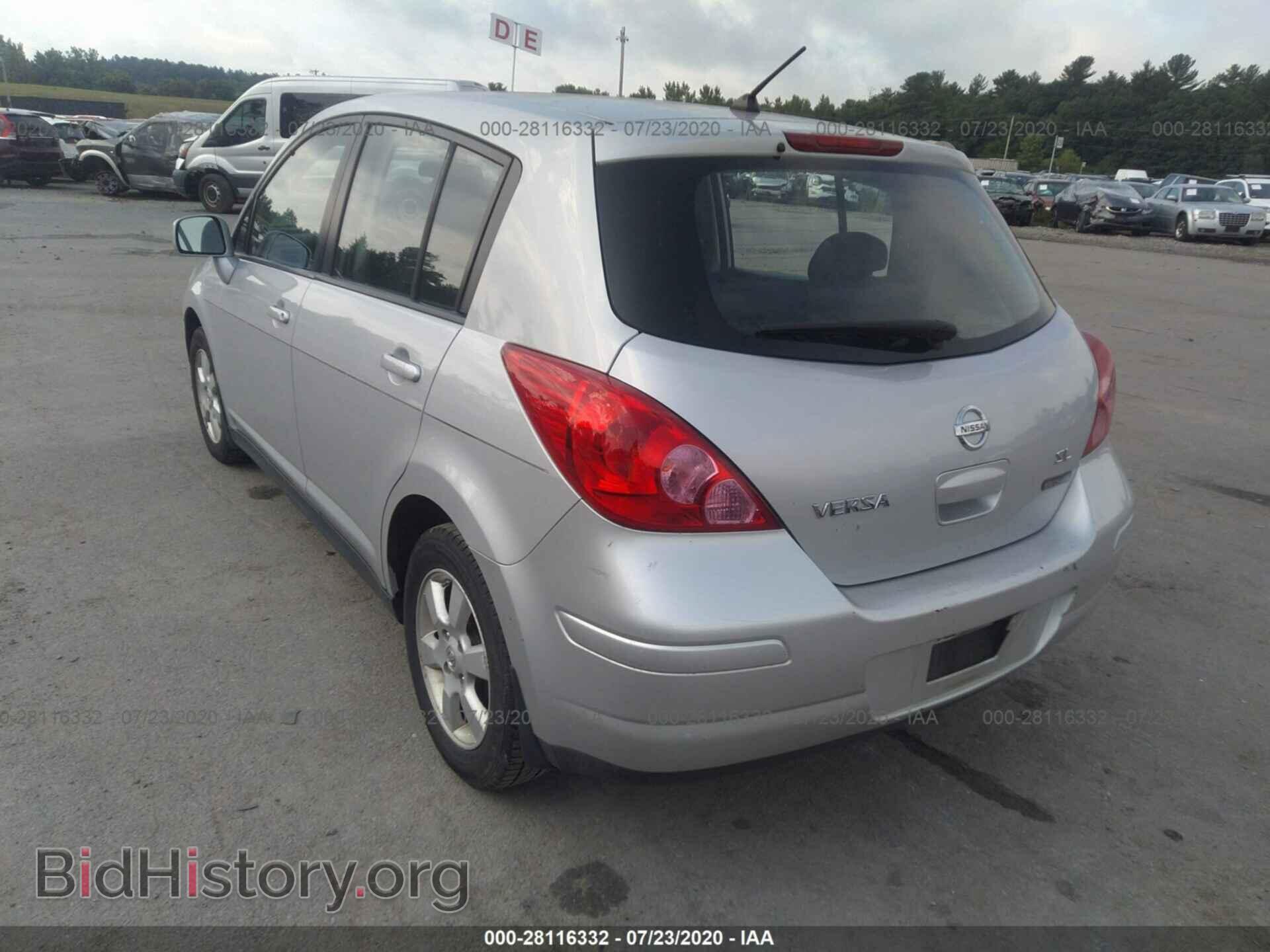 2007 NISSAN VERSA - VIN: 3N1BC13E17L446400 - Фото 3
