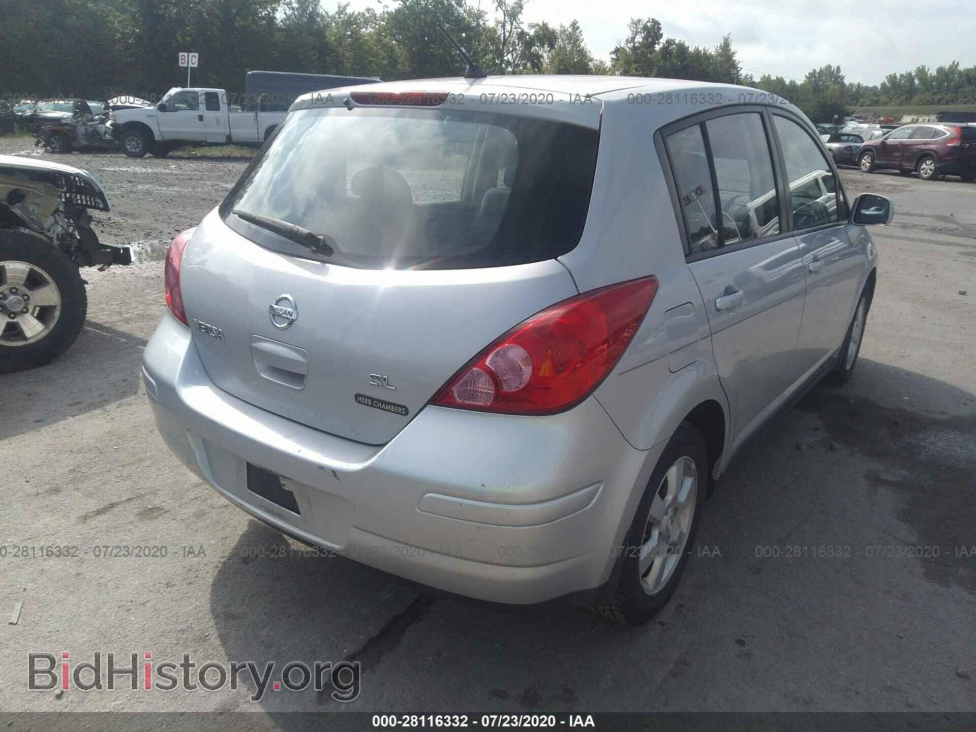 2007 NISSAN VERSA - VIN: 3N1BC13E17L446400 - Фото 4