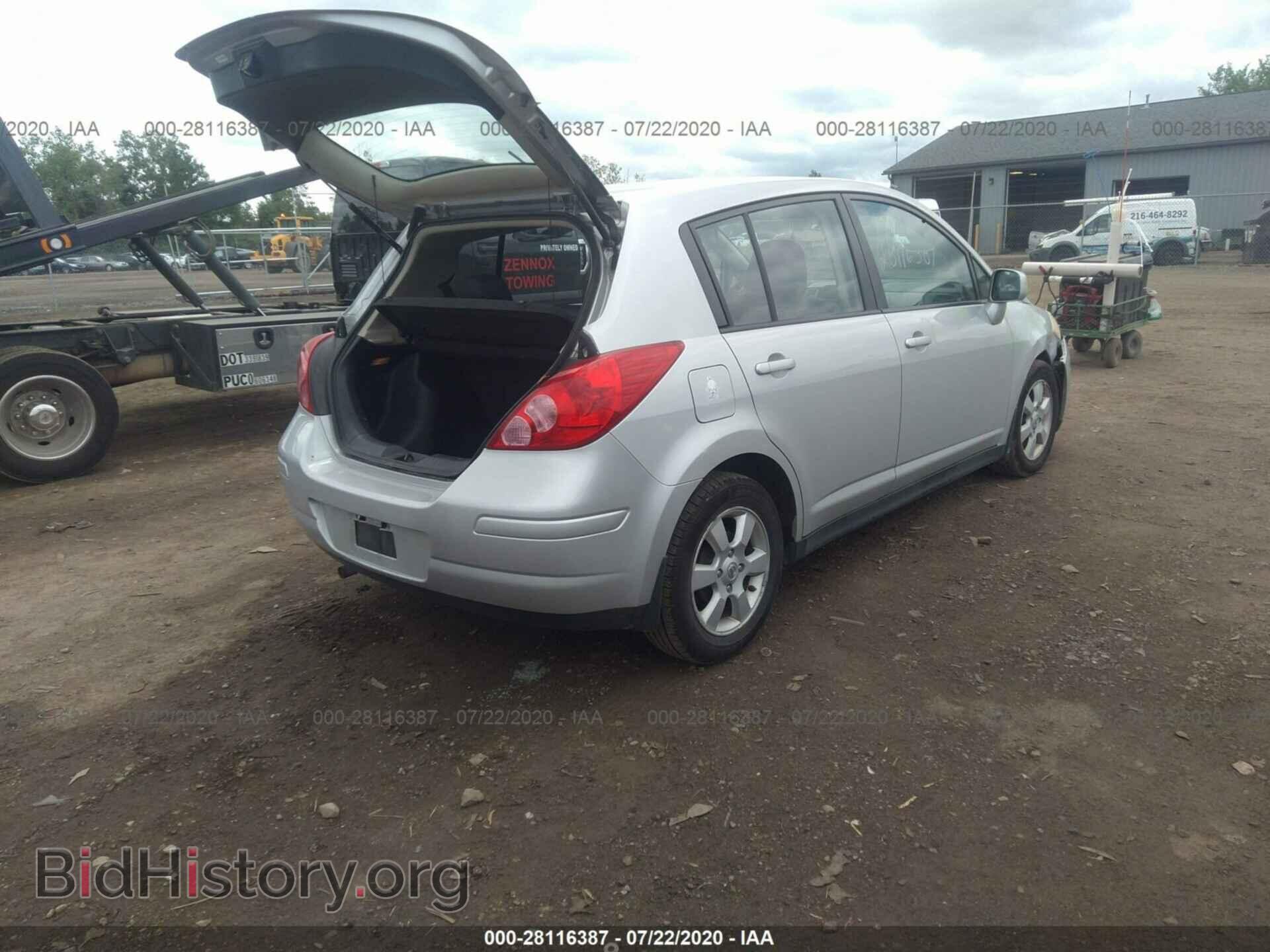2007 NISSAN VERSA - VIN: 3N1BC13E17L358754 - Фото 4