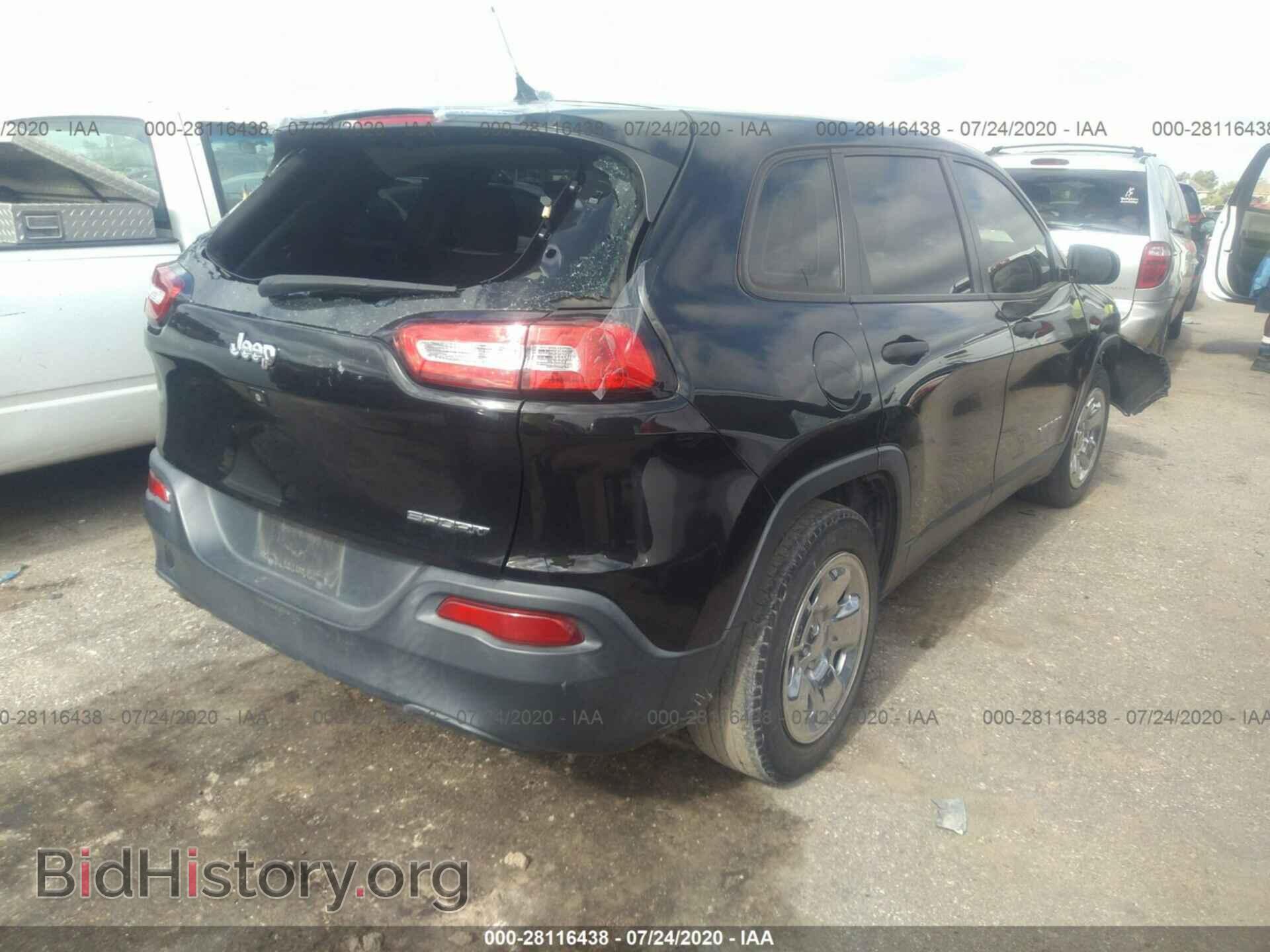 2014 JEEP CHEROKEE - VIN: 1C4PJLAB3EW200193 - Фото 4