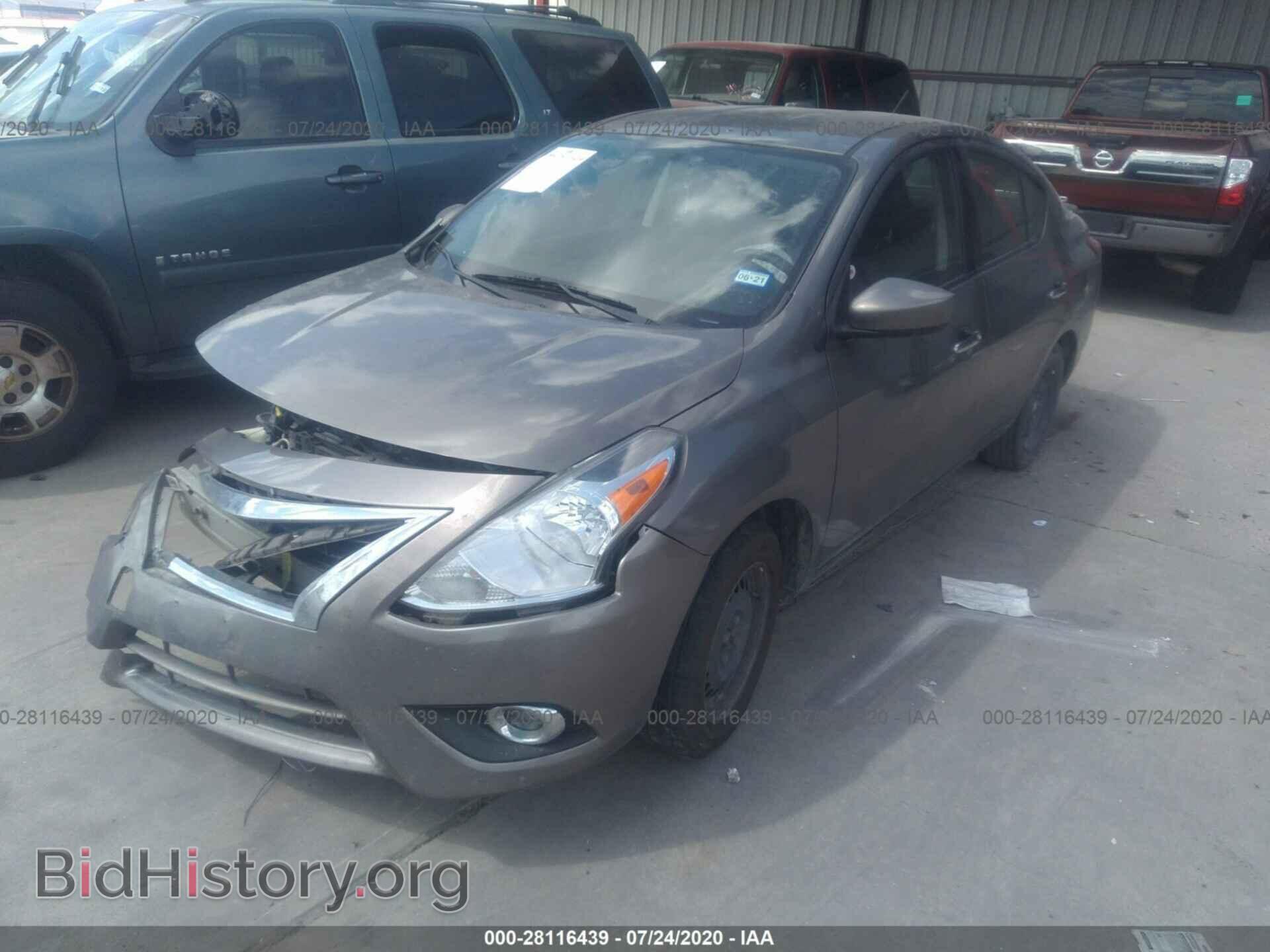 2016 NISSAN VERSA - VIN: 3N1CN7AP3GL805087 - Фото 2