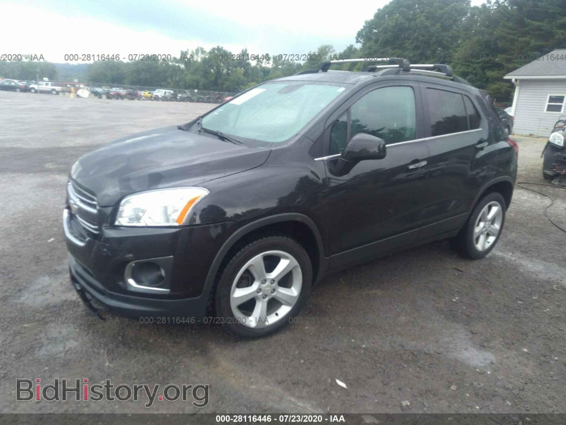 2015 CHEVROLET TRAX - VIN: 3GNCJTSB8FL230978 - Фото 2