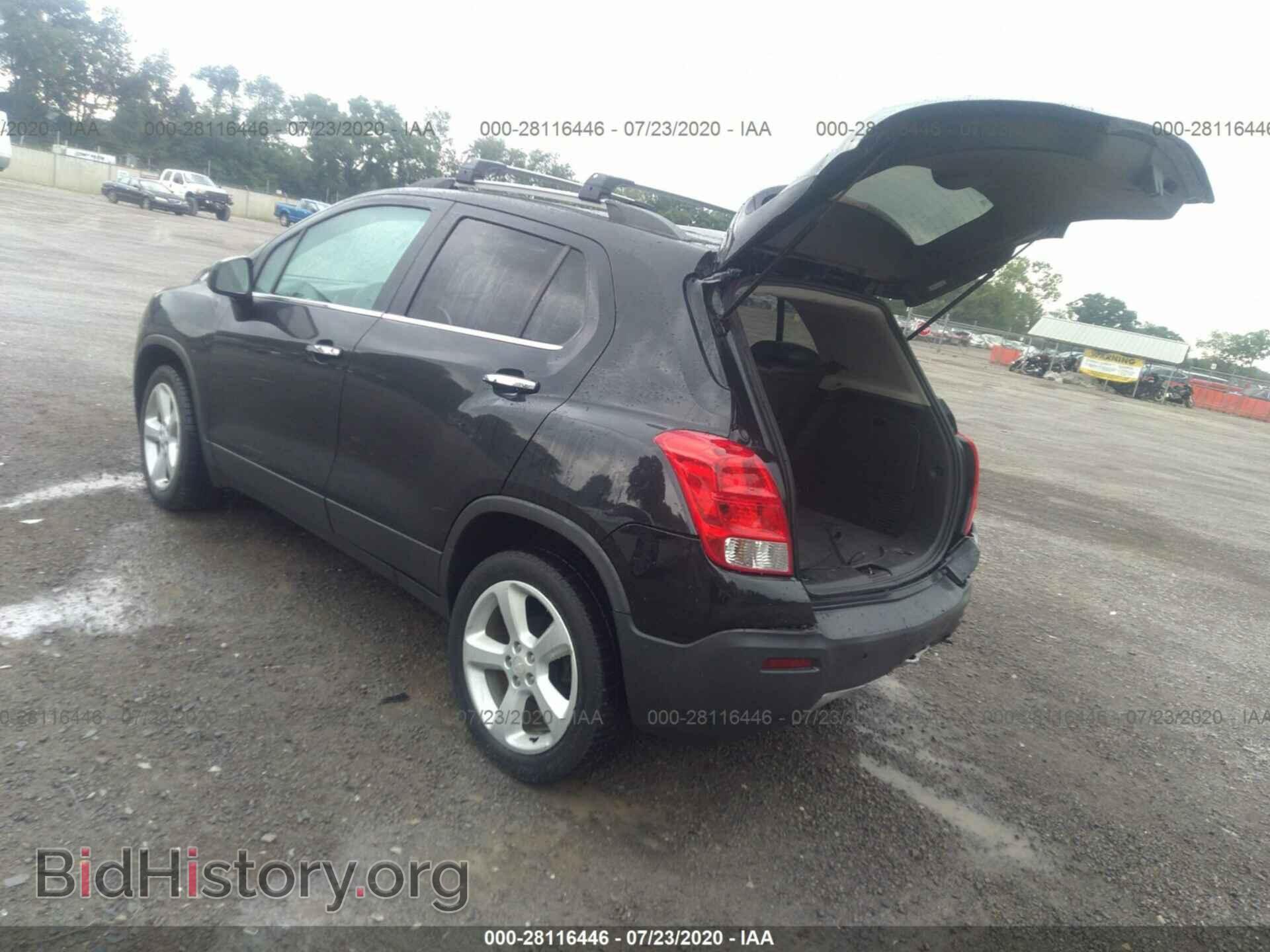 2015 CHEVROLET TRAX - VIN: 3GNCJTSB8FL230978 - Фото 3