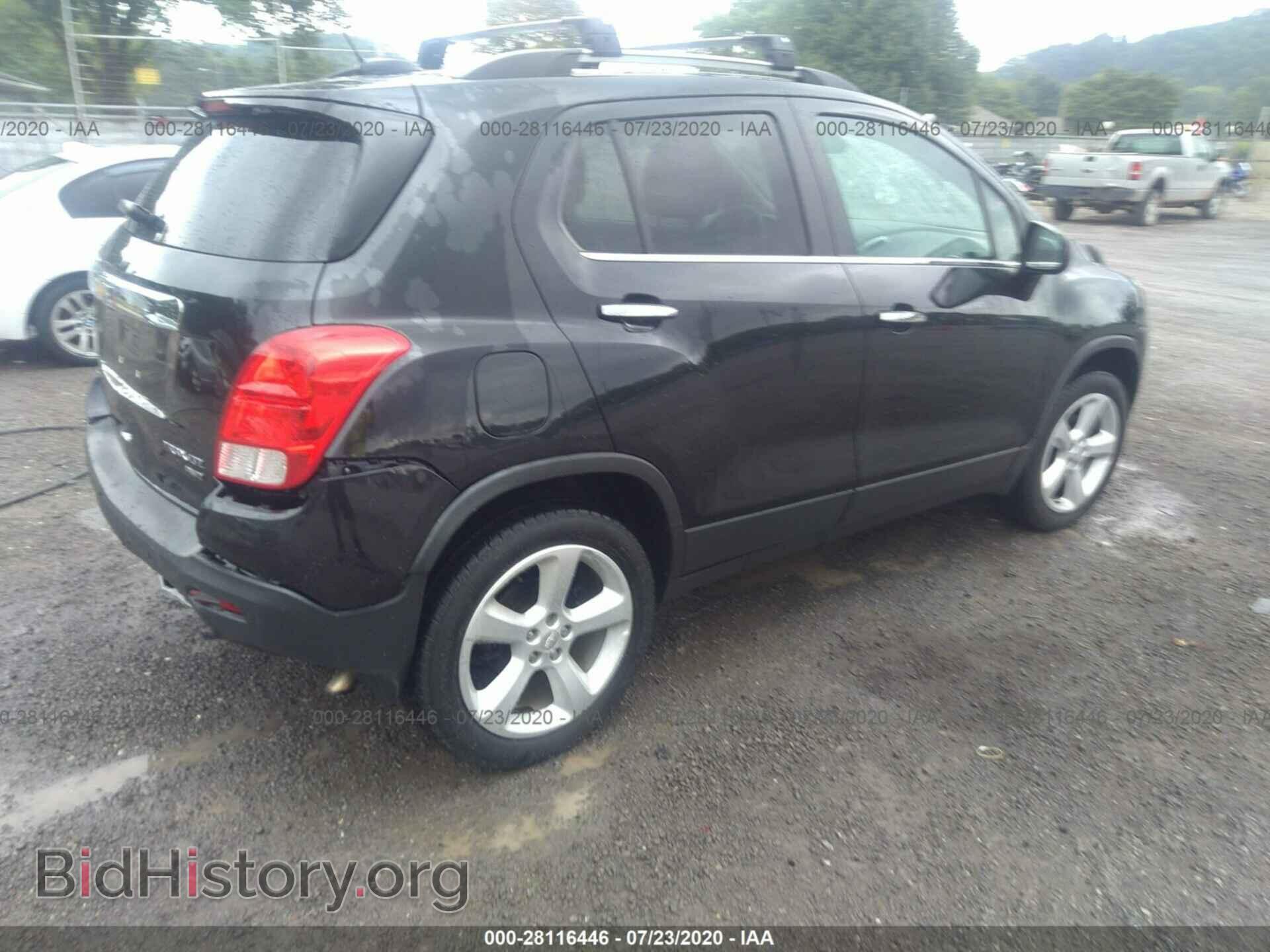 2015 CHEVROLET TRAX - VIN: 3GNCJTSB8FL230978 - Фото 4