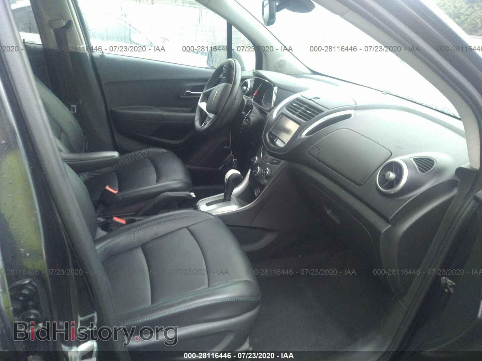 2015 CHEVROLET TRAX - VIN: 3GNCJTSB8FL230978 - Фото 5