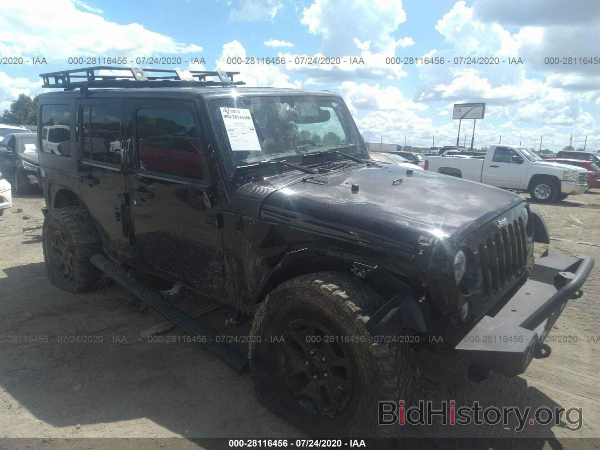 Photo 1C4BJWDG7GL328704 - JEEP WRANGLER UNLIMITED 2016