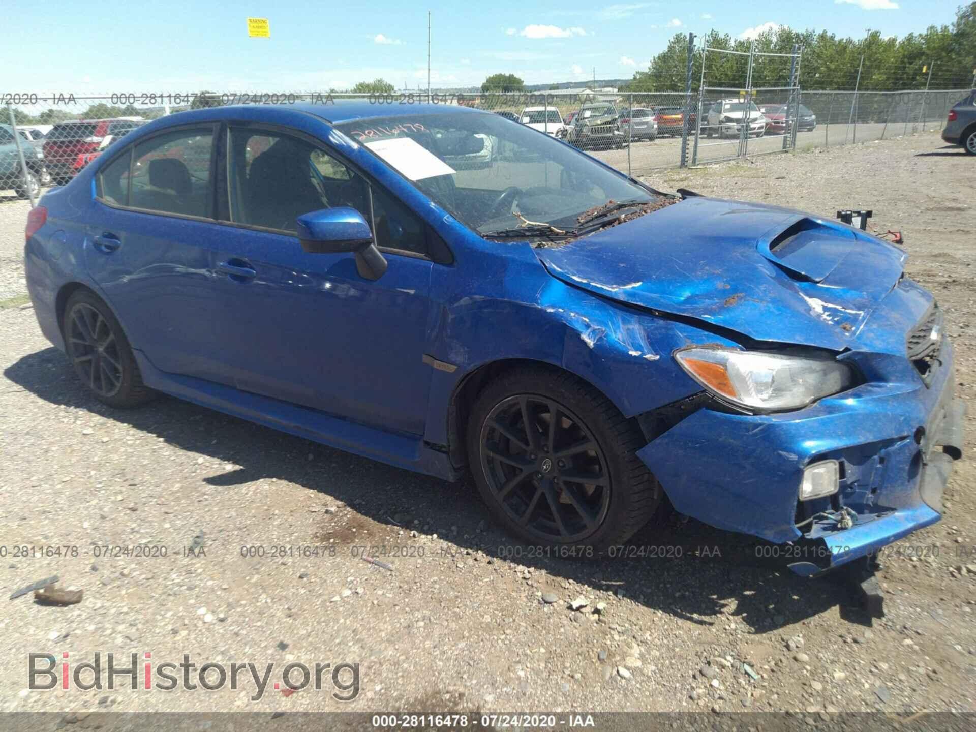Фотография JF1VA1C65J8811598 - SUBARU WRX 2018