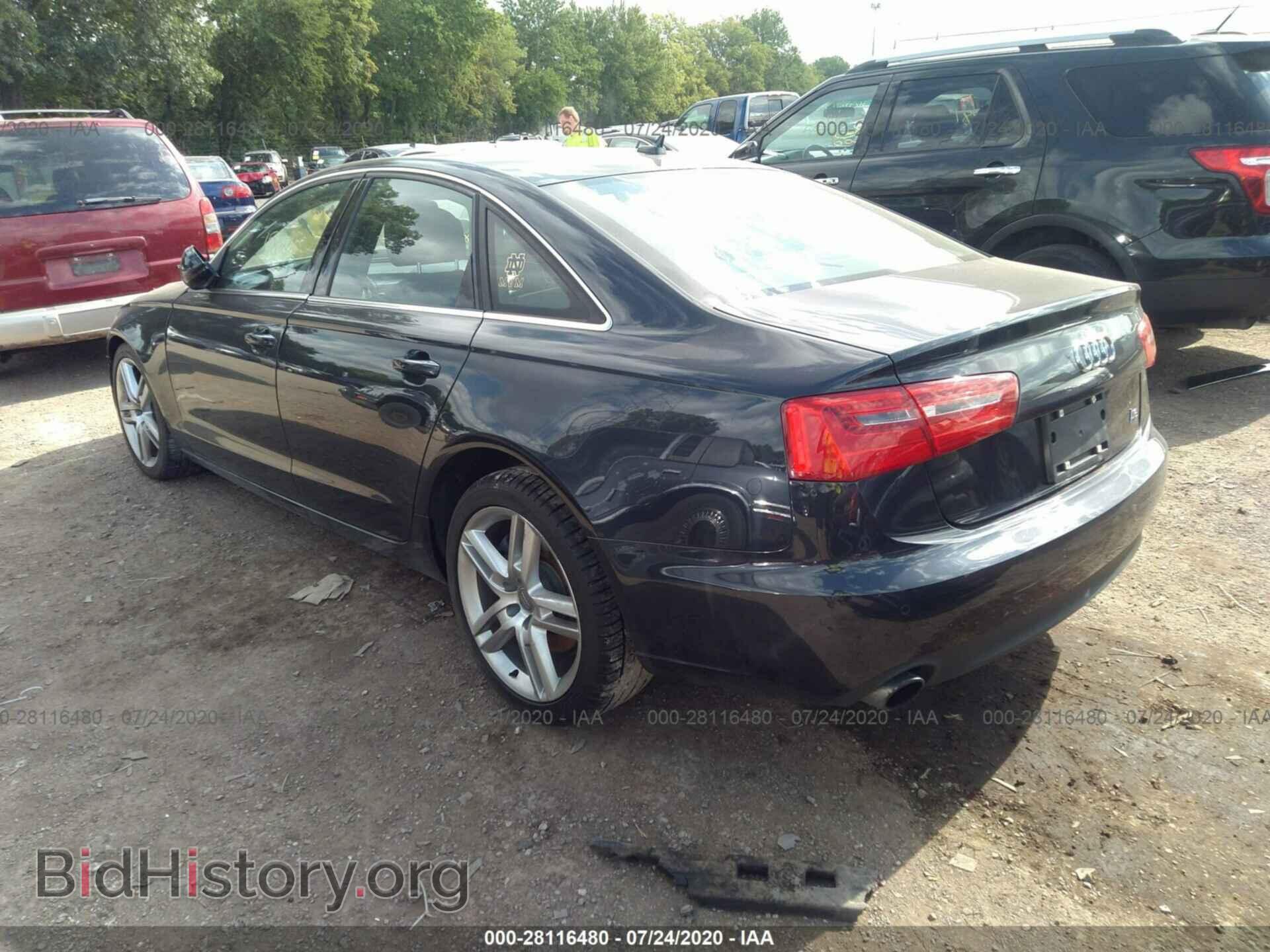 2014 AUDI A6 - VIN: WAUGFAFC2EN027289 - Фото 3