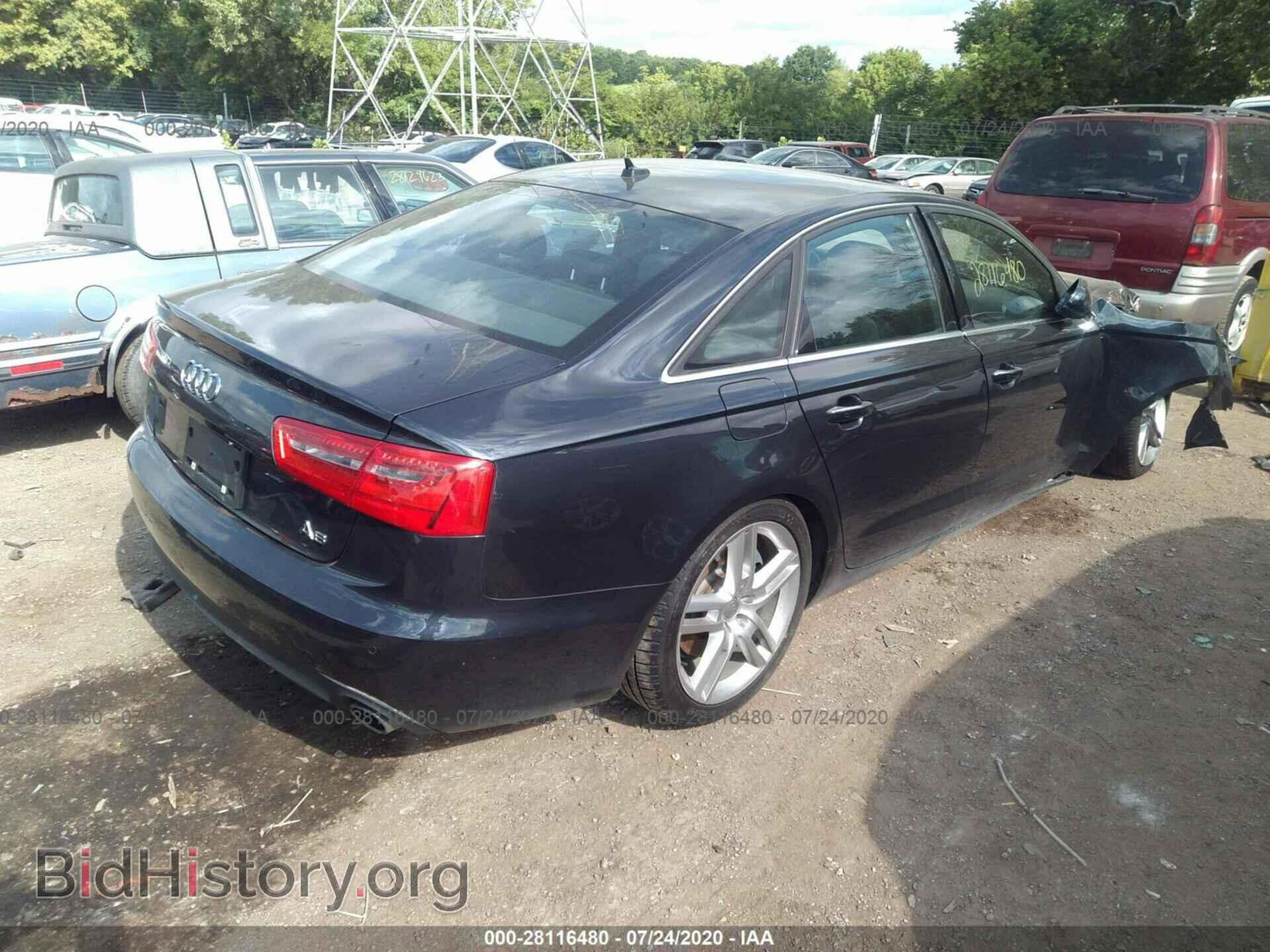 2014 AUDI A6 - VIN: WAUGFAFC2EN027289 - Фото 4