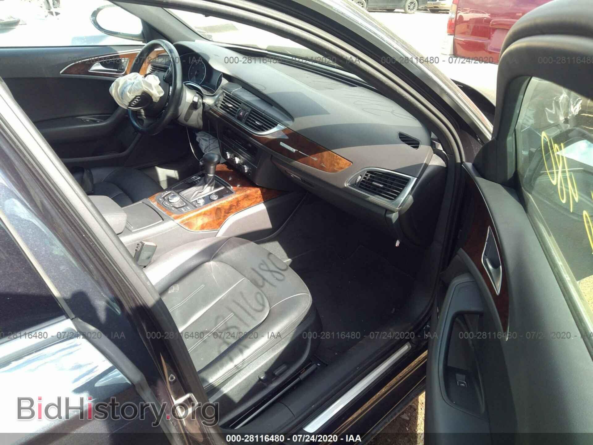 2014 AUDI A6 - VIN: WAUGFAFC2EN027289 - Фото 5