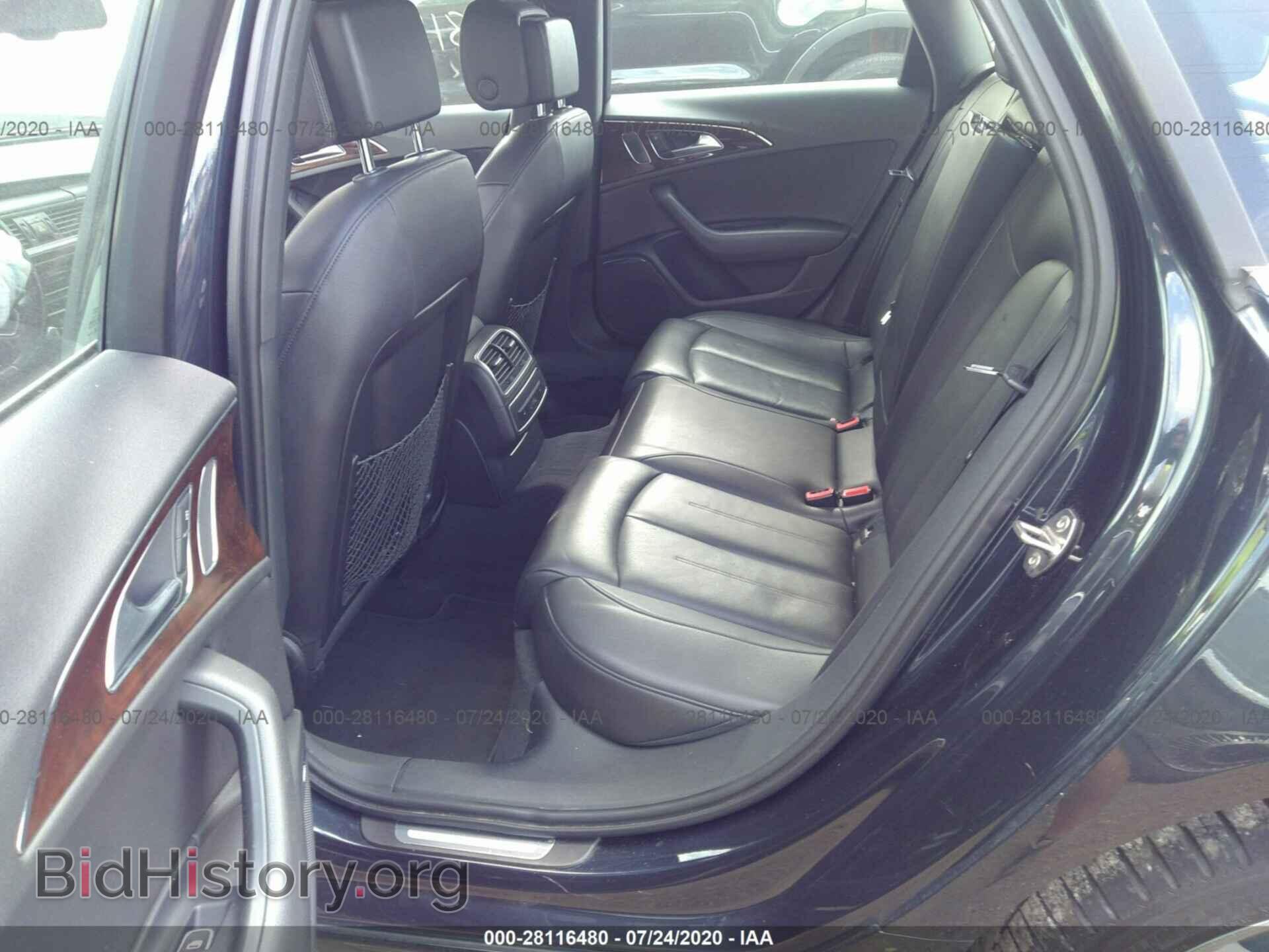 2014 AUDI A6 - VIN: WAUGFAFC2EN027289 - Фото 8