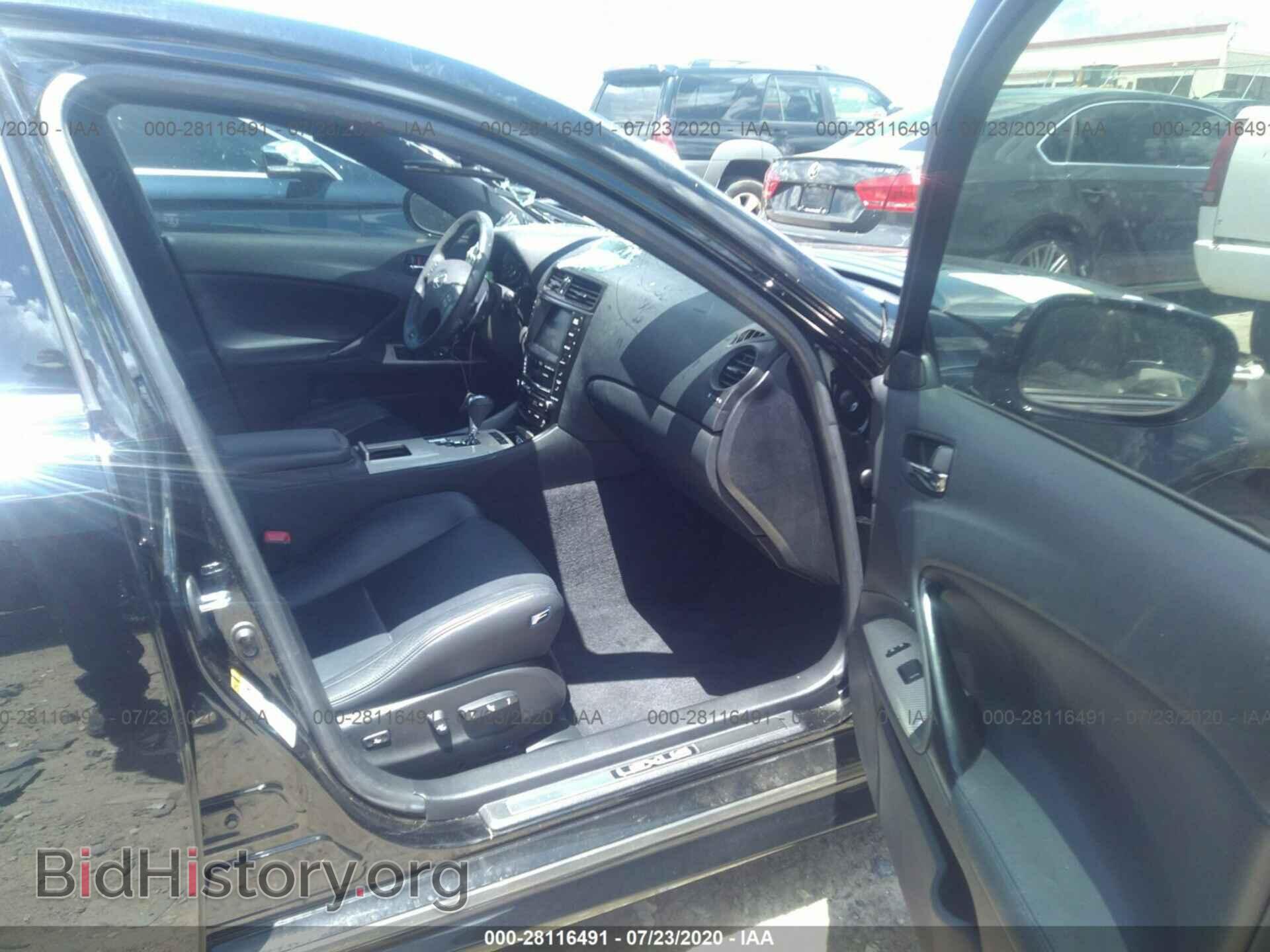 2010 LEXUS IS F - VIN: JTHBP5C23A5007042 - Фото 5