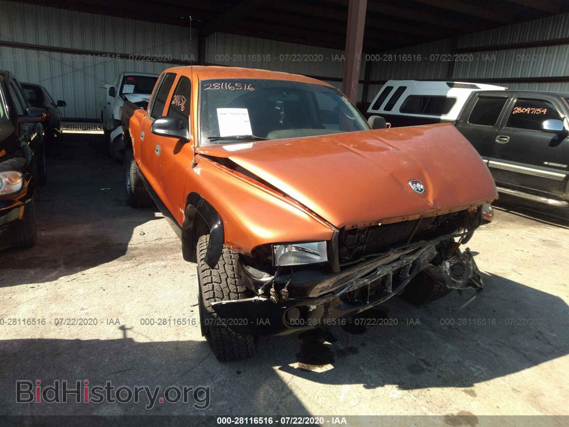 Photo 1B7GG2AN6YS734657 - DODGE DAKOTA 2000