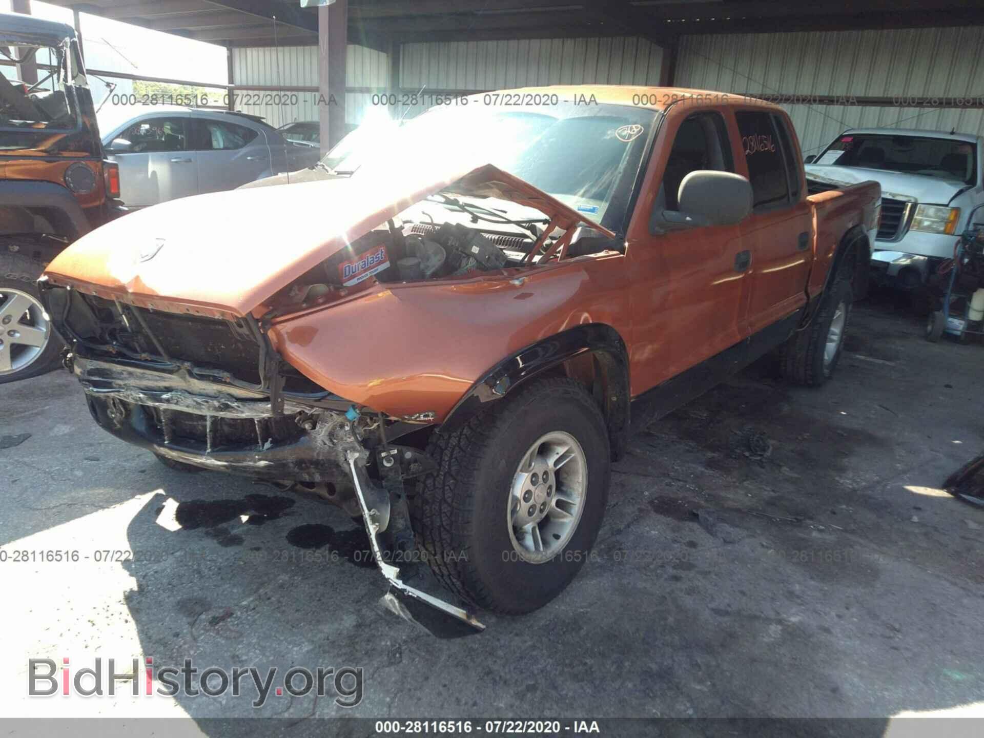 2000 DODGE DAKOTA - VIN: 1B7GG2AN6YS734657 - Фото 2